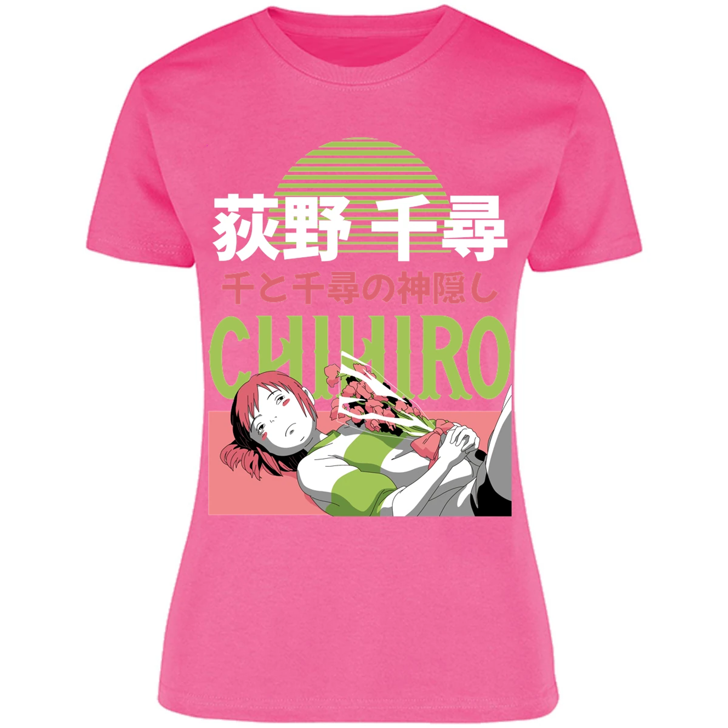 Blusa Ghibli Chihiro Anime Blusa para Mujer 4