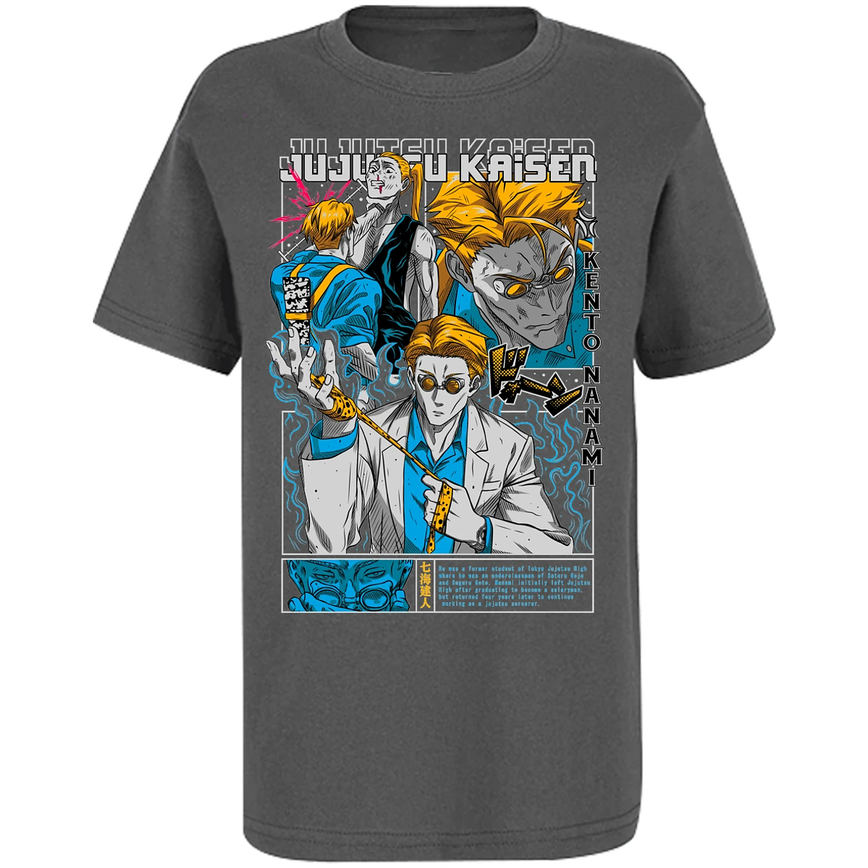 Playera Jujutsu Kaisen Nanami Kento para Niño 2