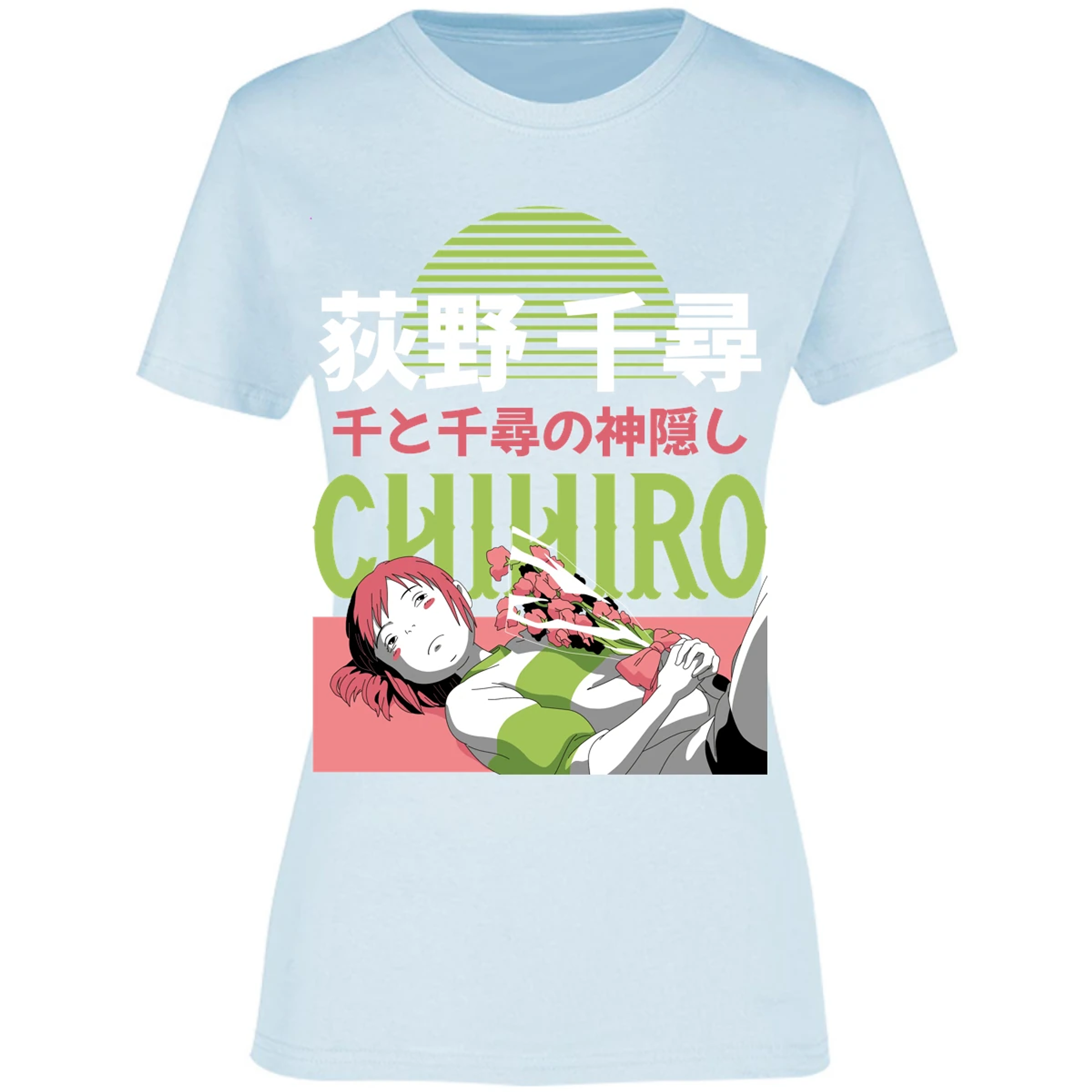 Blusa Ghibli Chihiro Anime Blusa para Mujer 15