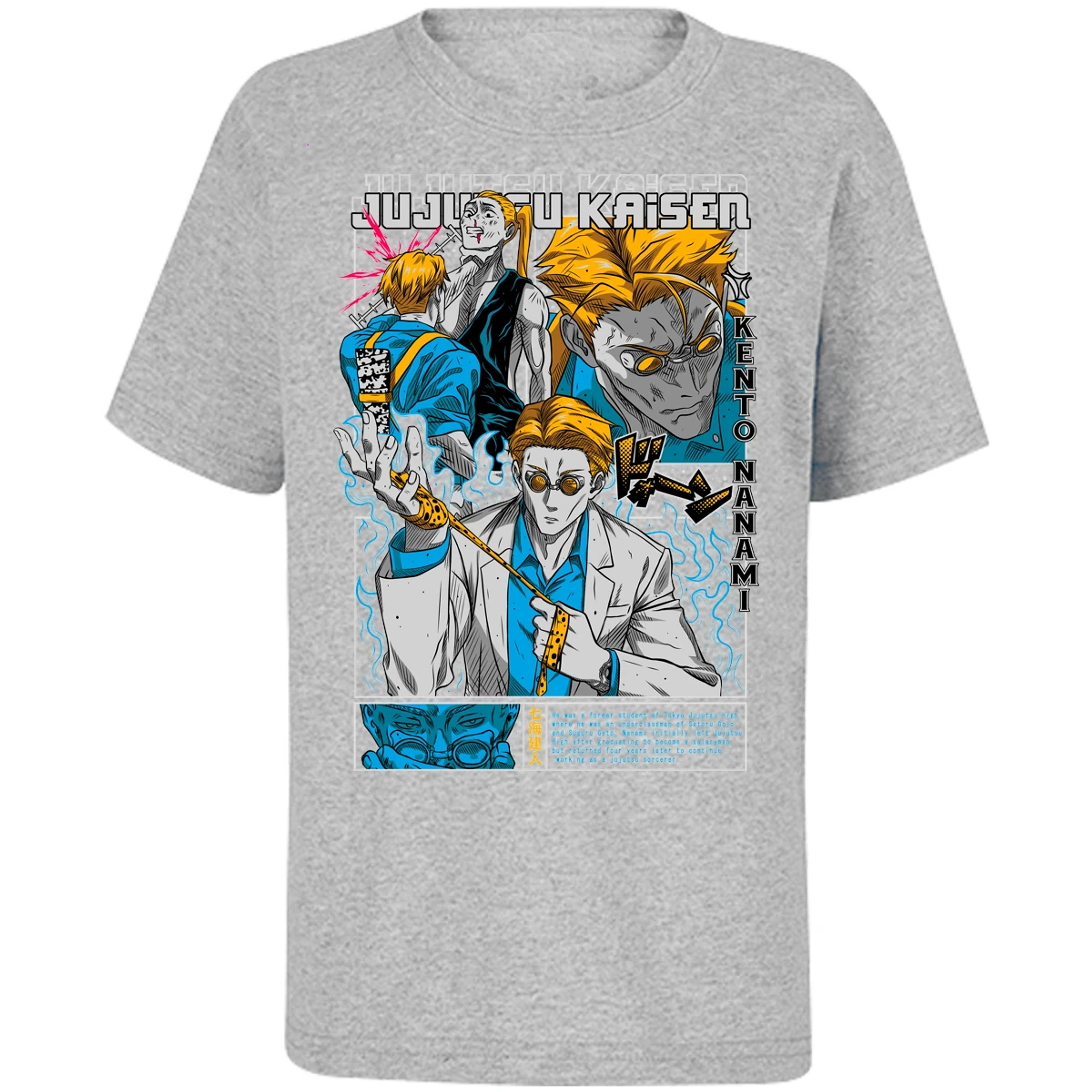 Playera Jujutsu Kaisen Nanami Kento para Niño 4