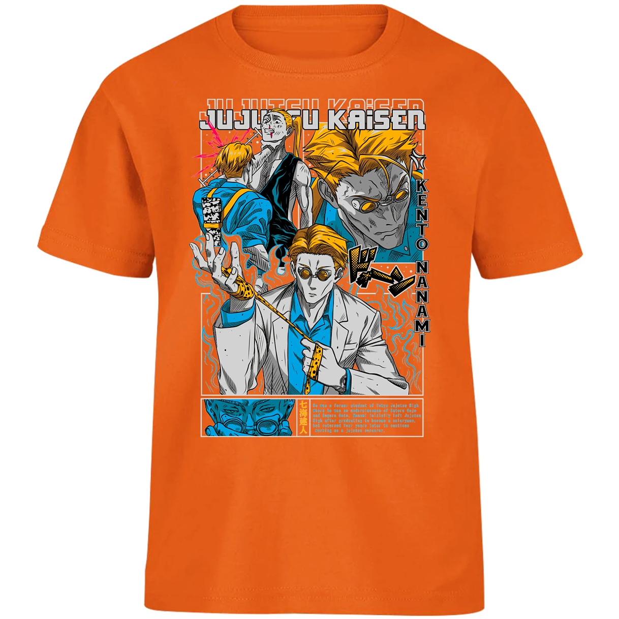 Playera Jujutsu Kaisen Nanami Kento para Niño 15