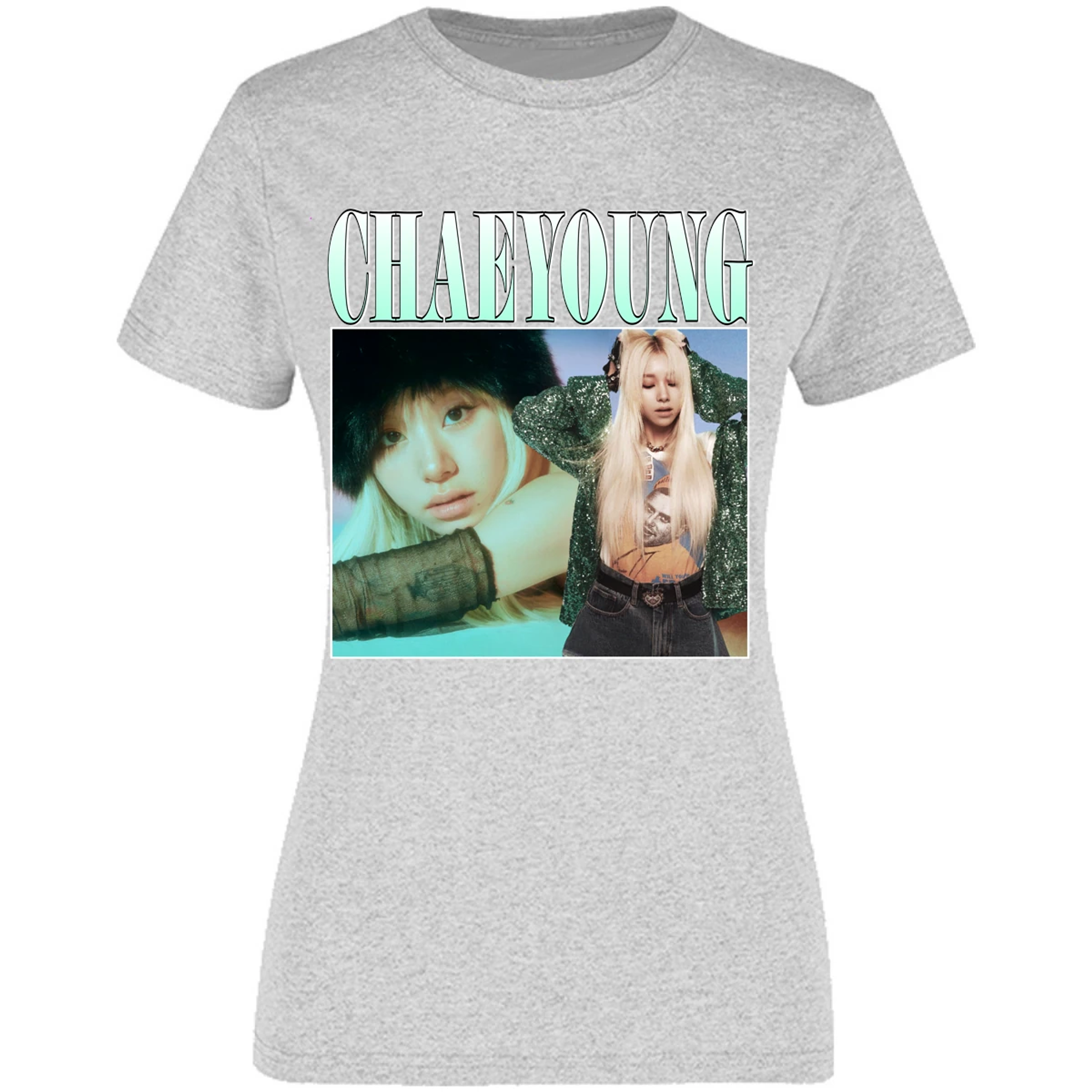 Blusa K Pop Chaeyoung Sublimation Blusa para Mujer 8