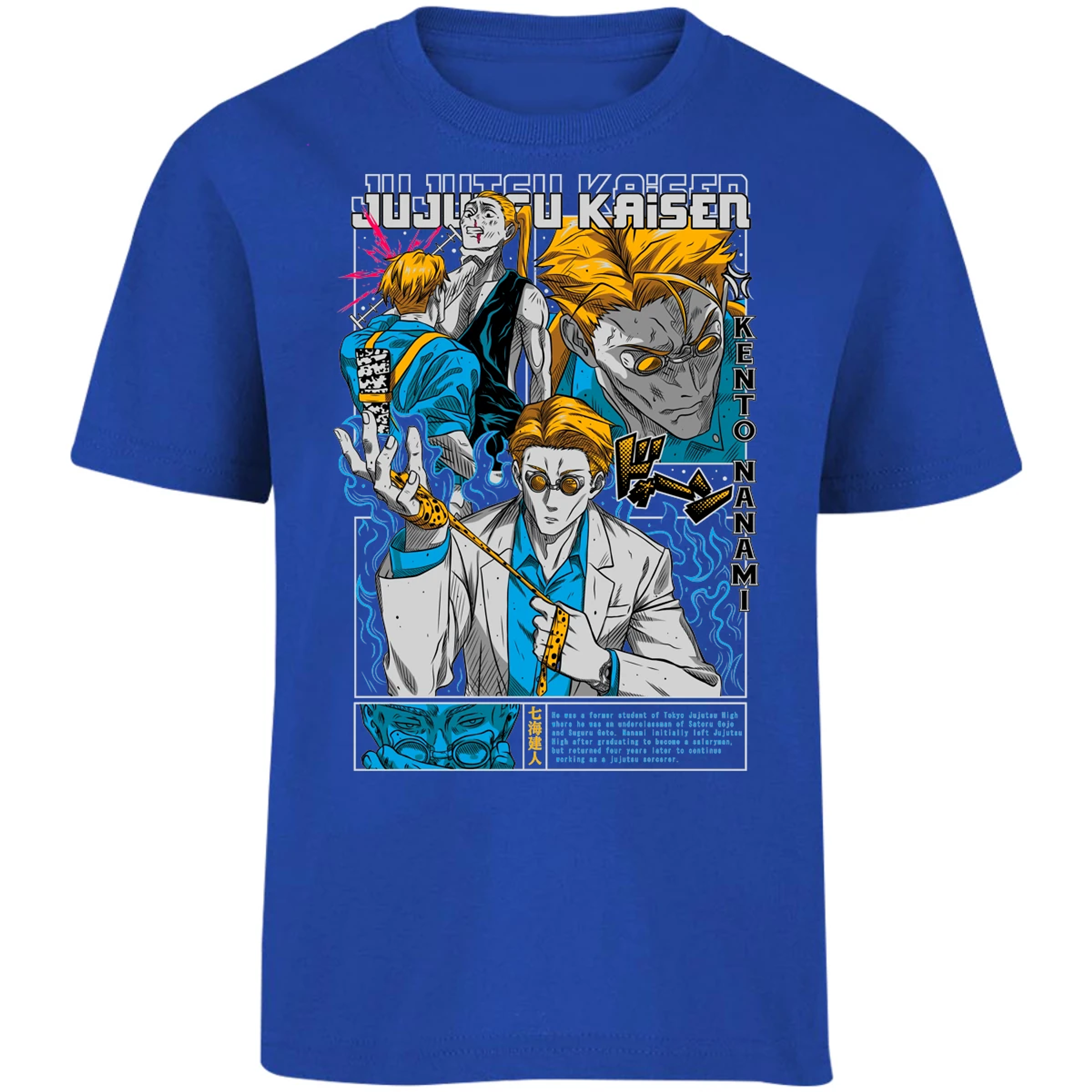 Playera Jujutsu Kaisen Nanami Kento para Niño 6