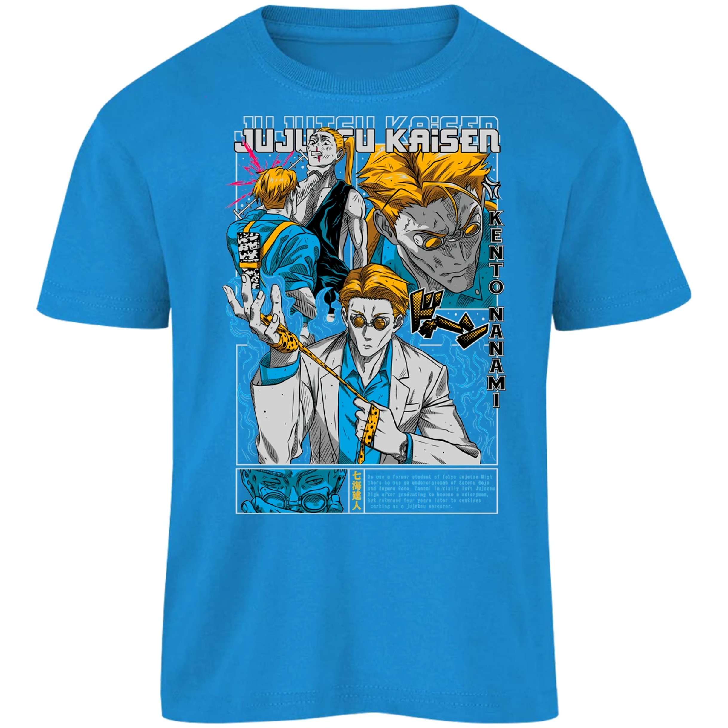 Playera Jujutsu Kaisen Nanami Kento para Niño 7