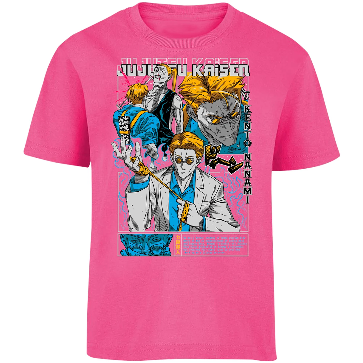 Playera Jujutsu Kaisen Nanami Kento para Niño 9