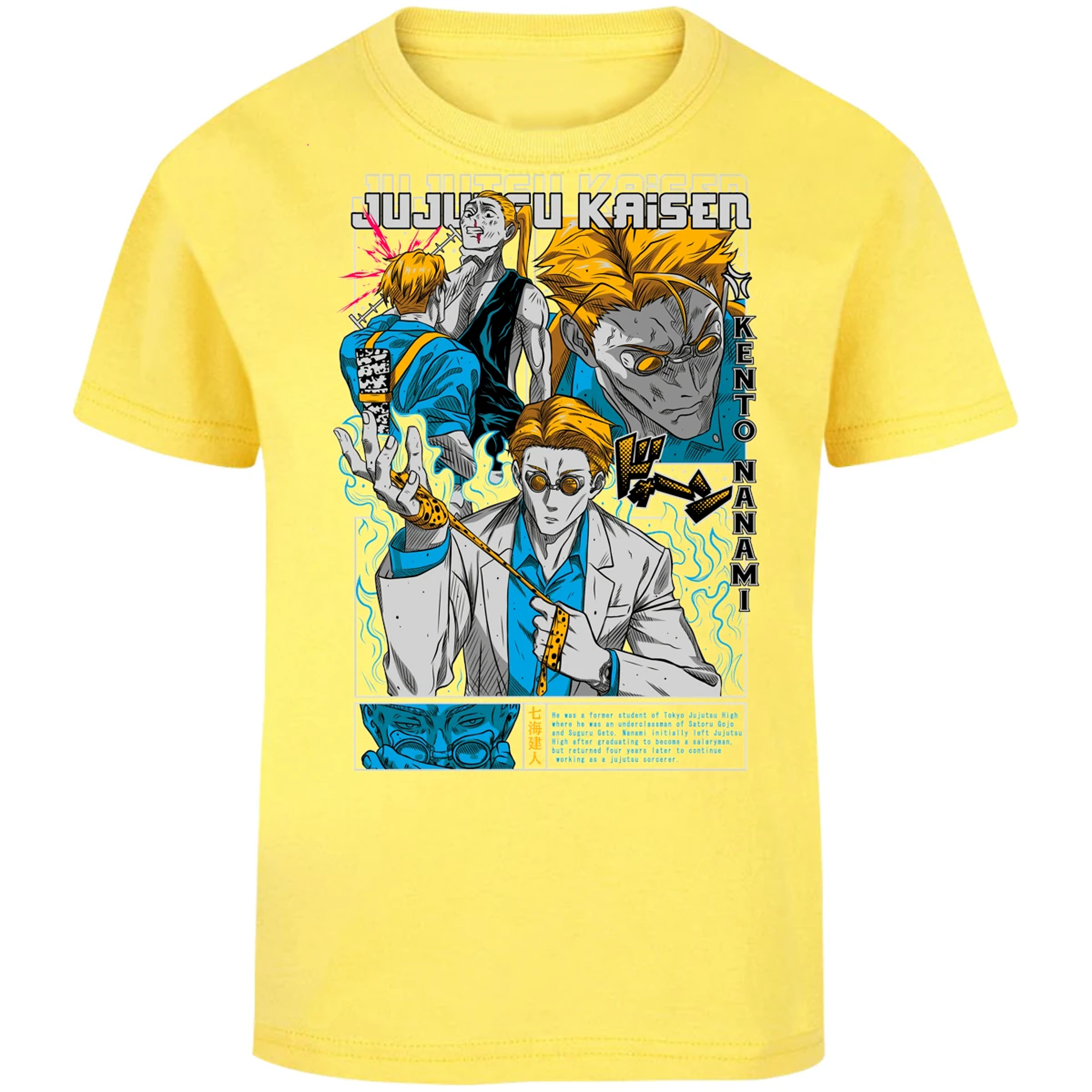 Playera Jujutsu Kaisen Nanami Kento para Niño 14