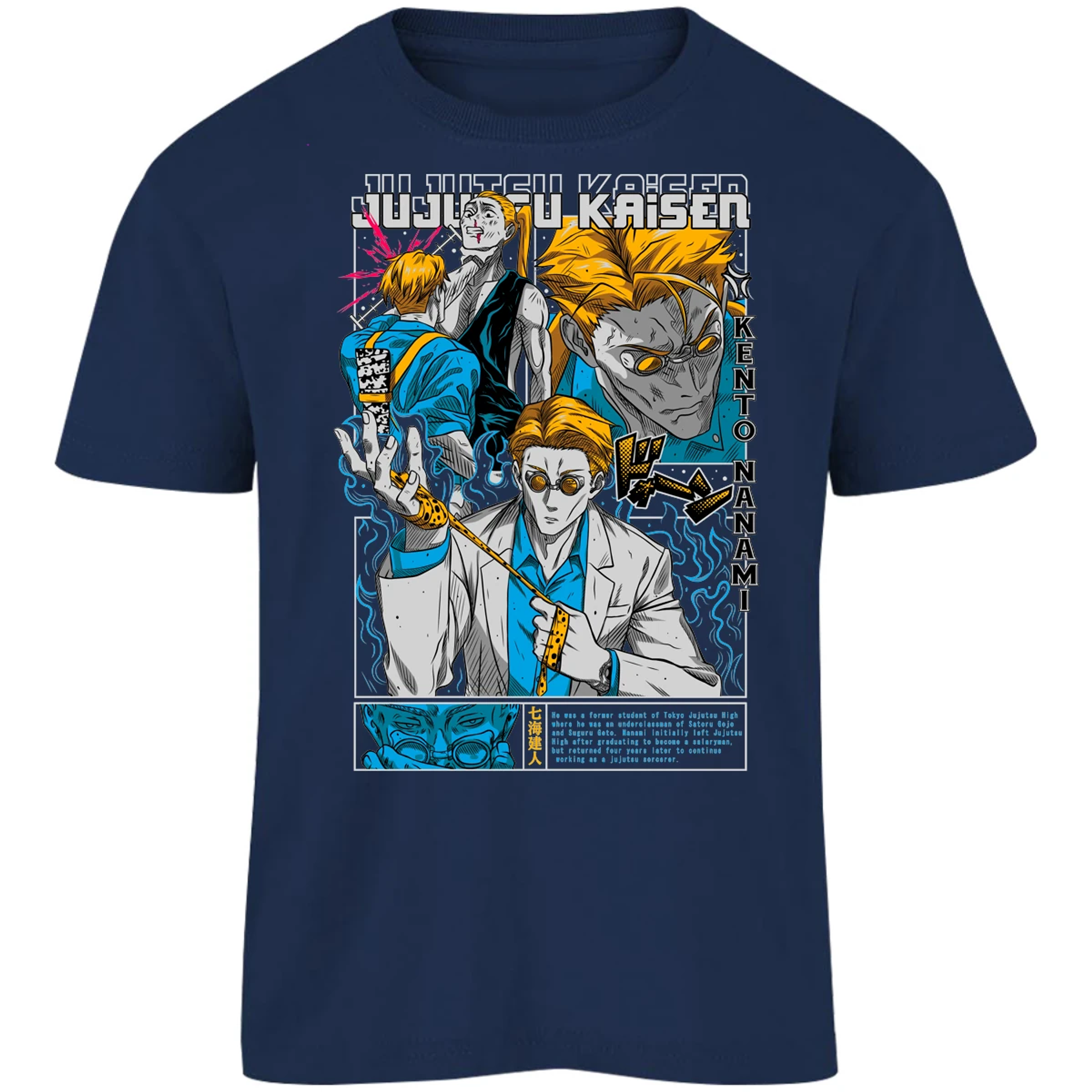 Playera Jujutsu Kaisen Nanami Kento para Niño 11