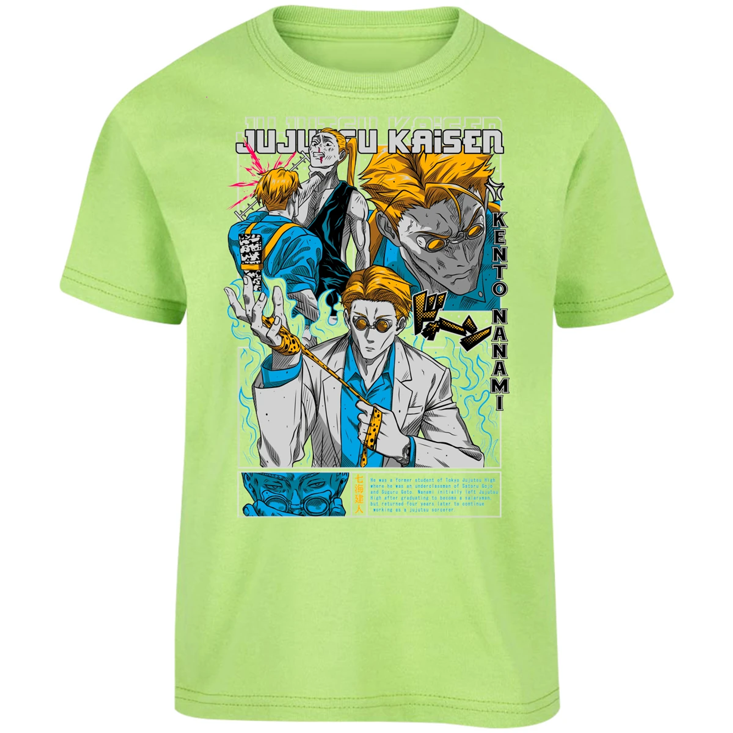 Playera Jujutsu Kaisen Nanami Kento para Niño 16