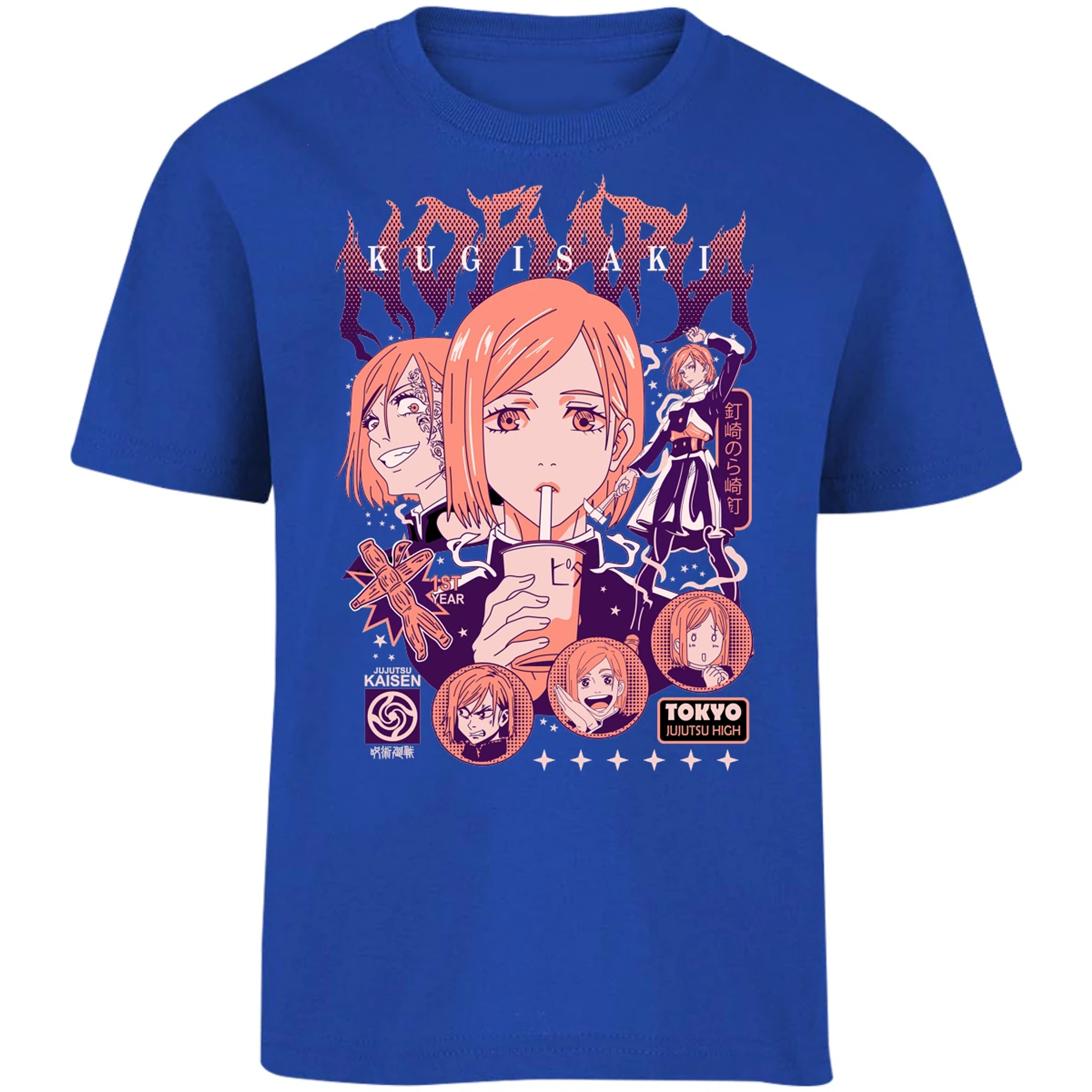 Playera Jujutsu Kaisen Nobara Anime para Niño 12