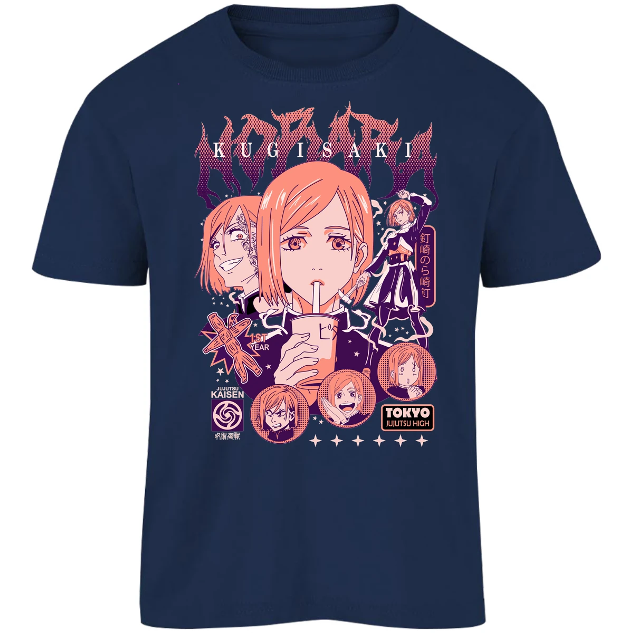 Playera Jujutsu Kaisen Nobara Anime para Niño 13