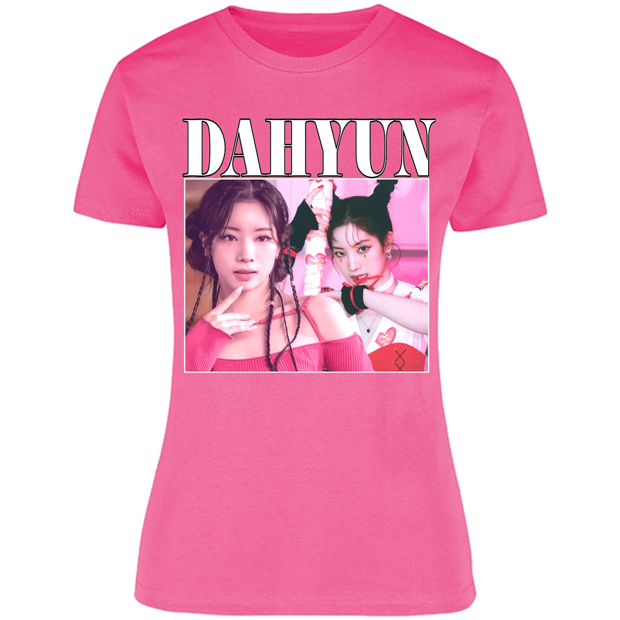 Blusa K Pop Dahyun Sublimation Blusa para Mujer 3
