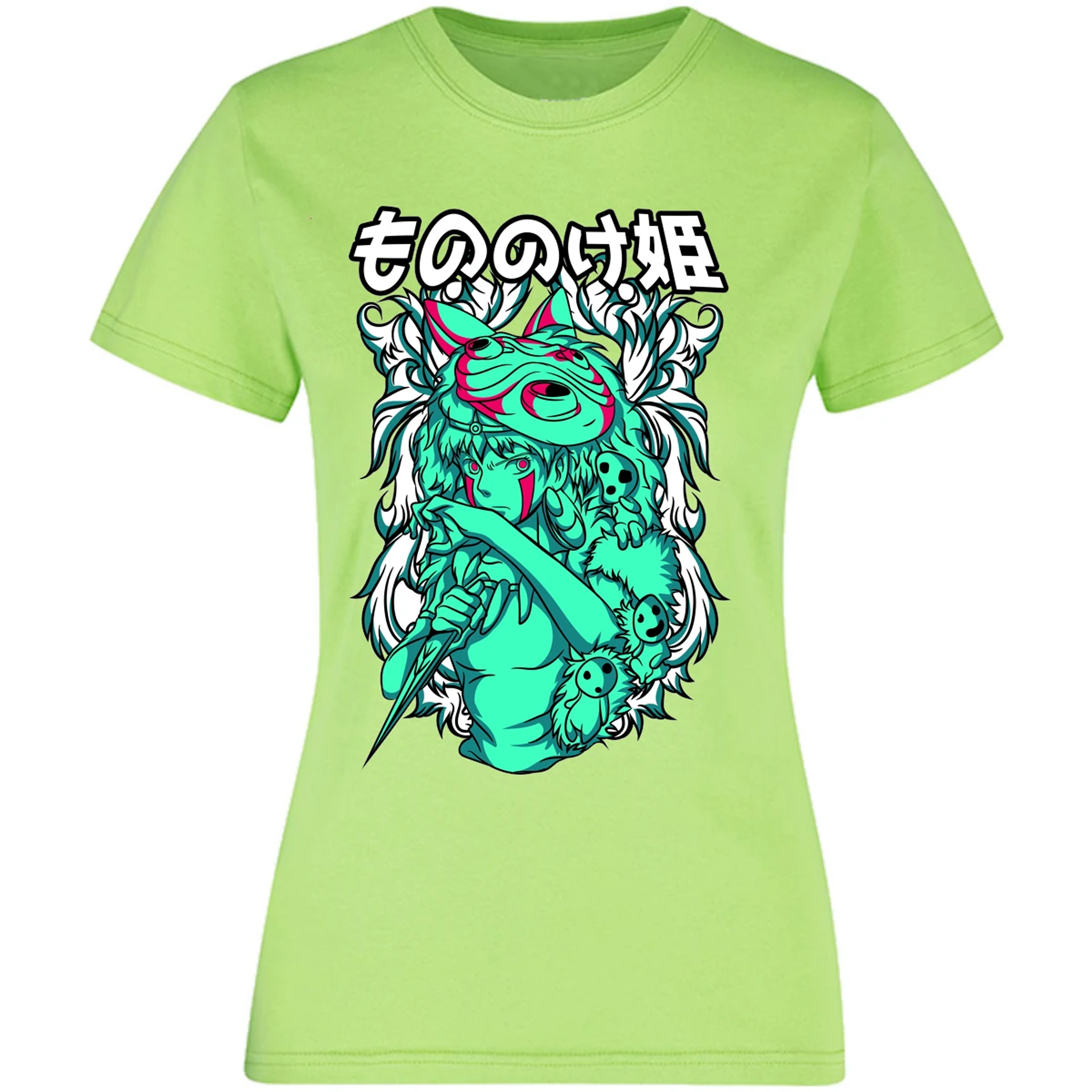 Blusa Ghibli Mononoke Blusa para Mujer 13