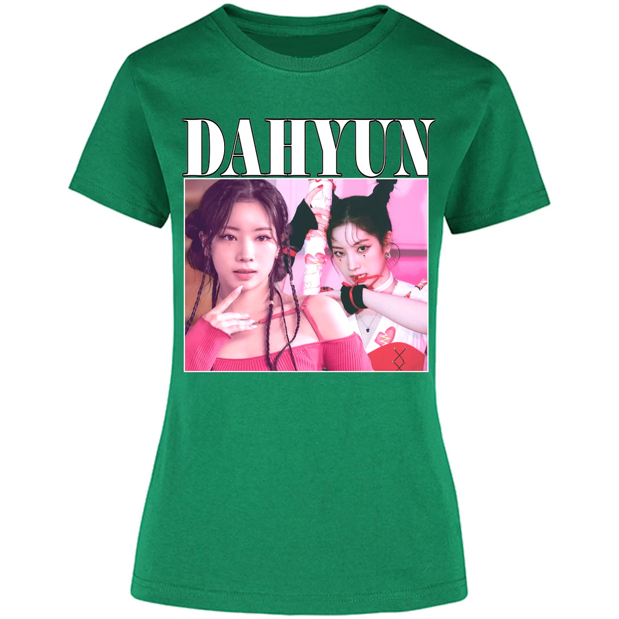 Blusa K Pop Dahyun Sublimation Blusa para Mujer 10