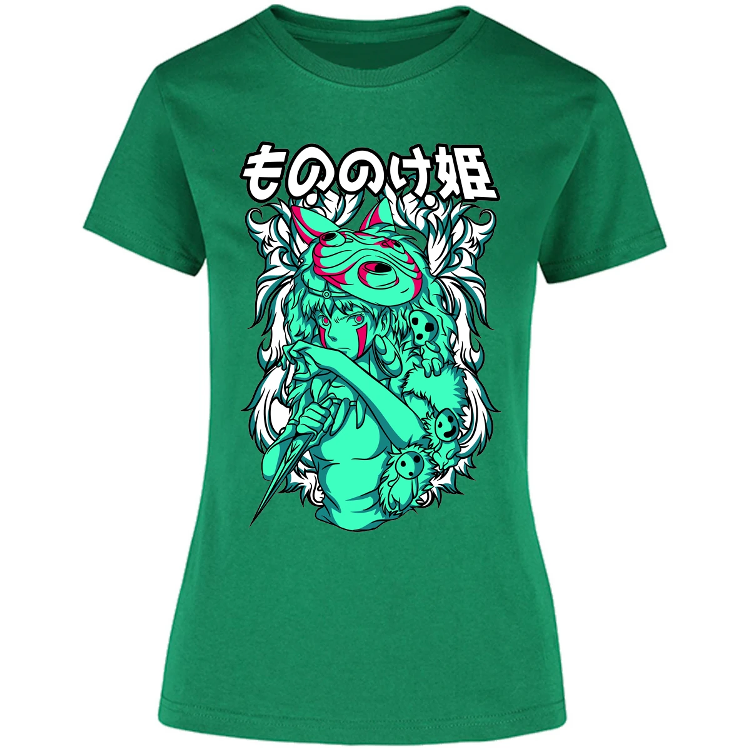 Blusa Ghibli Mononoke Blusa para Mujer 6