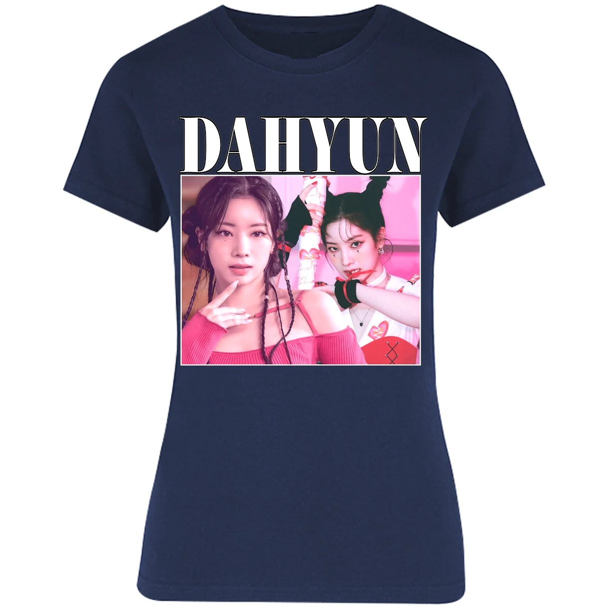 Blusa K Pop Dahyun Sublimation Blusa para Mujer 7