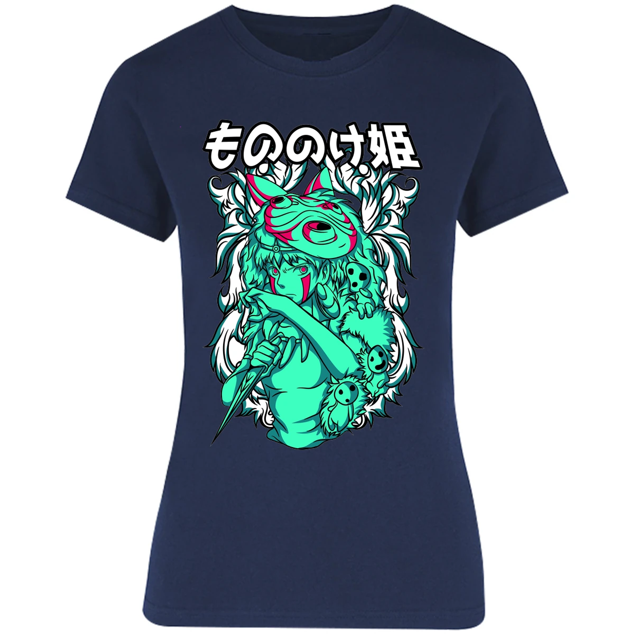 Blusa Ghibli Mononoke Blusa para Mujer 14