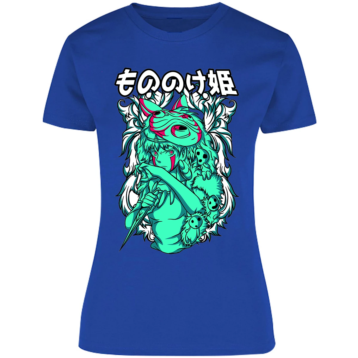 Blusa Ghibli Mononoke Blusa para Mujer 5