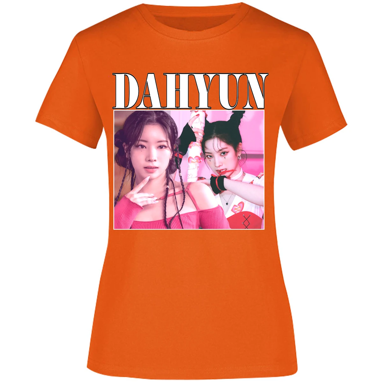 Blusa K Pop Dahyun Sublimation Blusa para Mujer 15