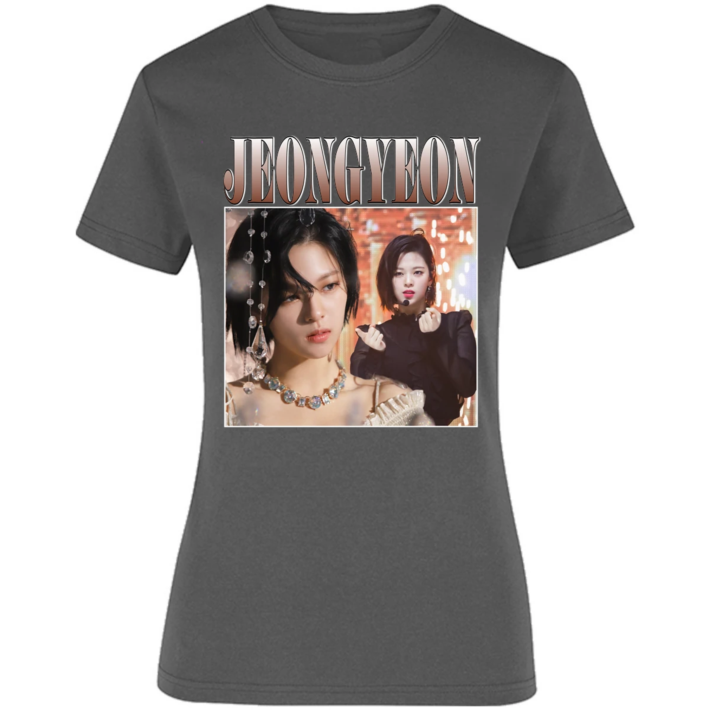 Blusa K Pop Jeongyeon Sublimation Blusa para Mujer 5