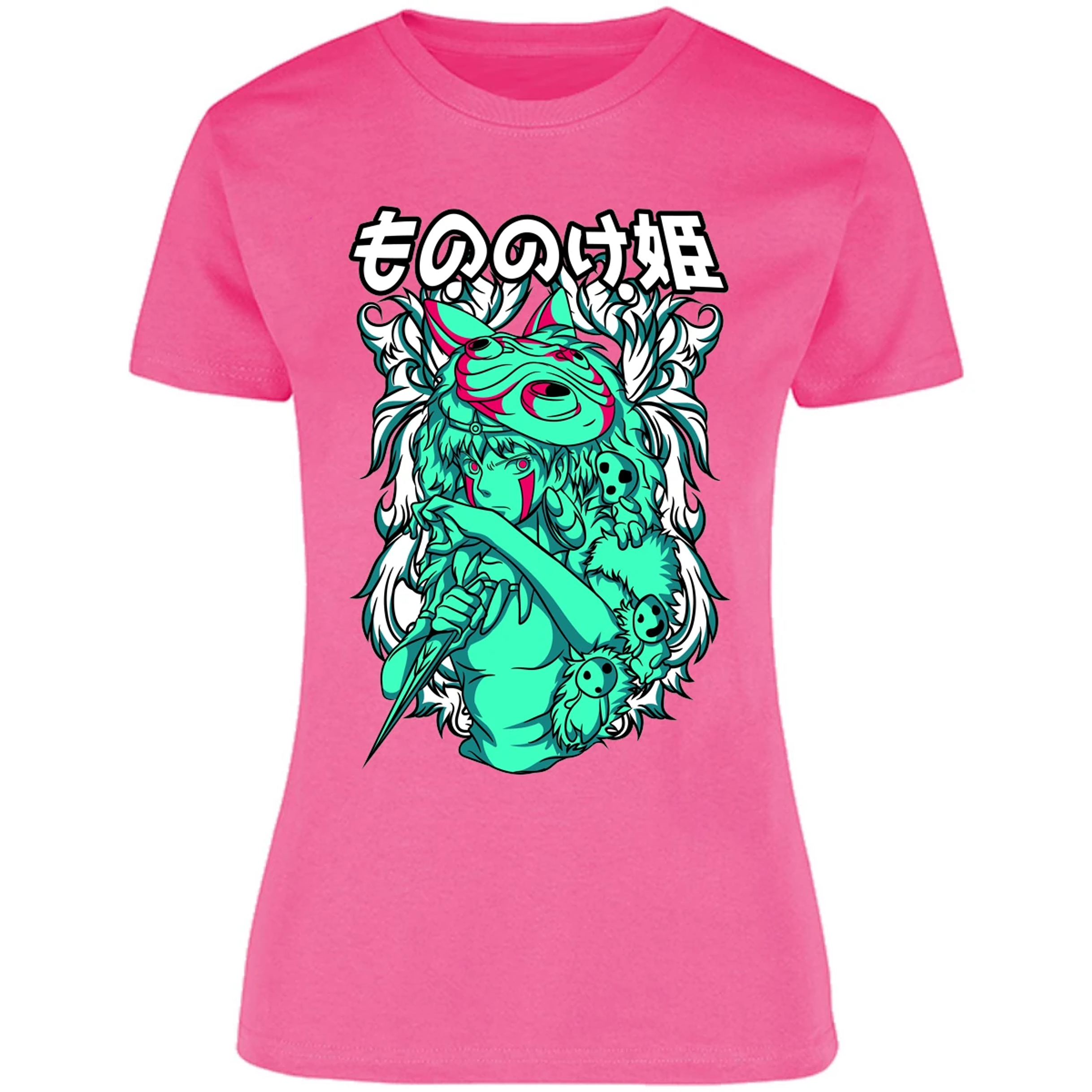 Blusa Ghibli Mononoke Blusa para Mujer 16