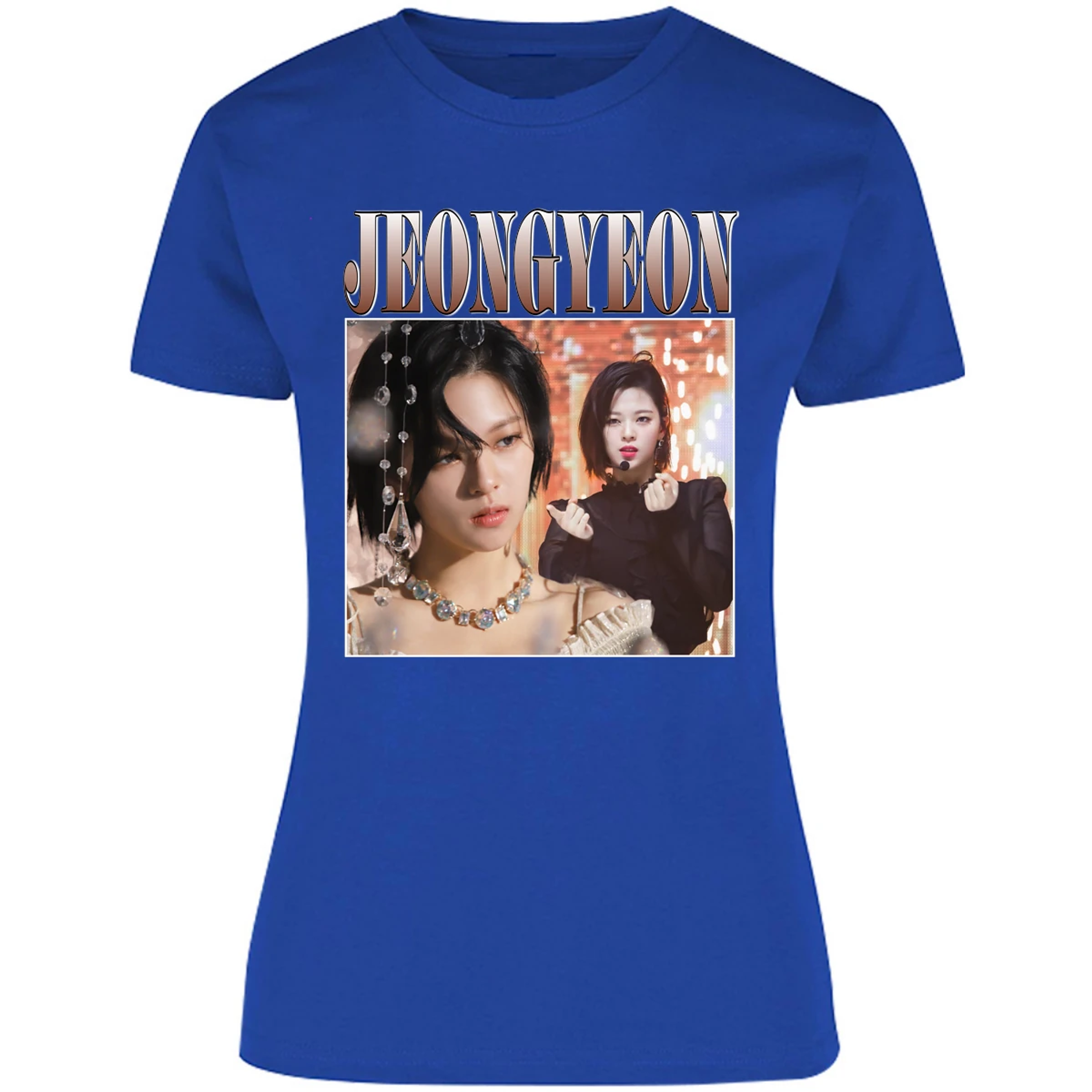 Blusa K Pop Jeongyeon Sublimation Blusa para Mujer 9