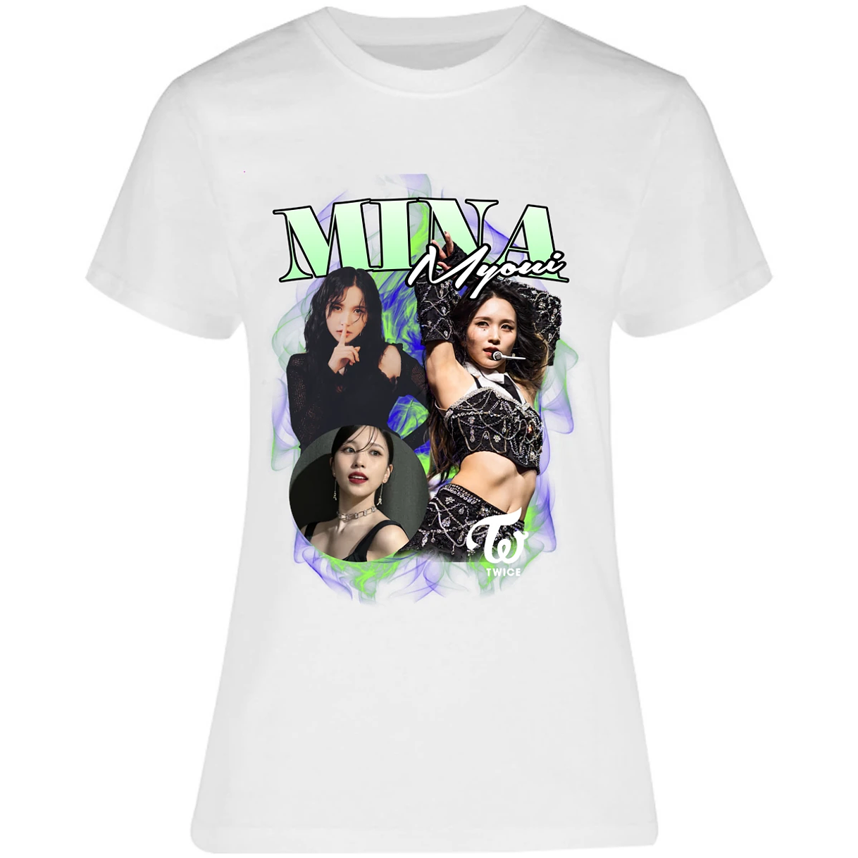 Blusa K Pop K Pop Mina Blusa para Mujer 9