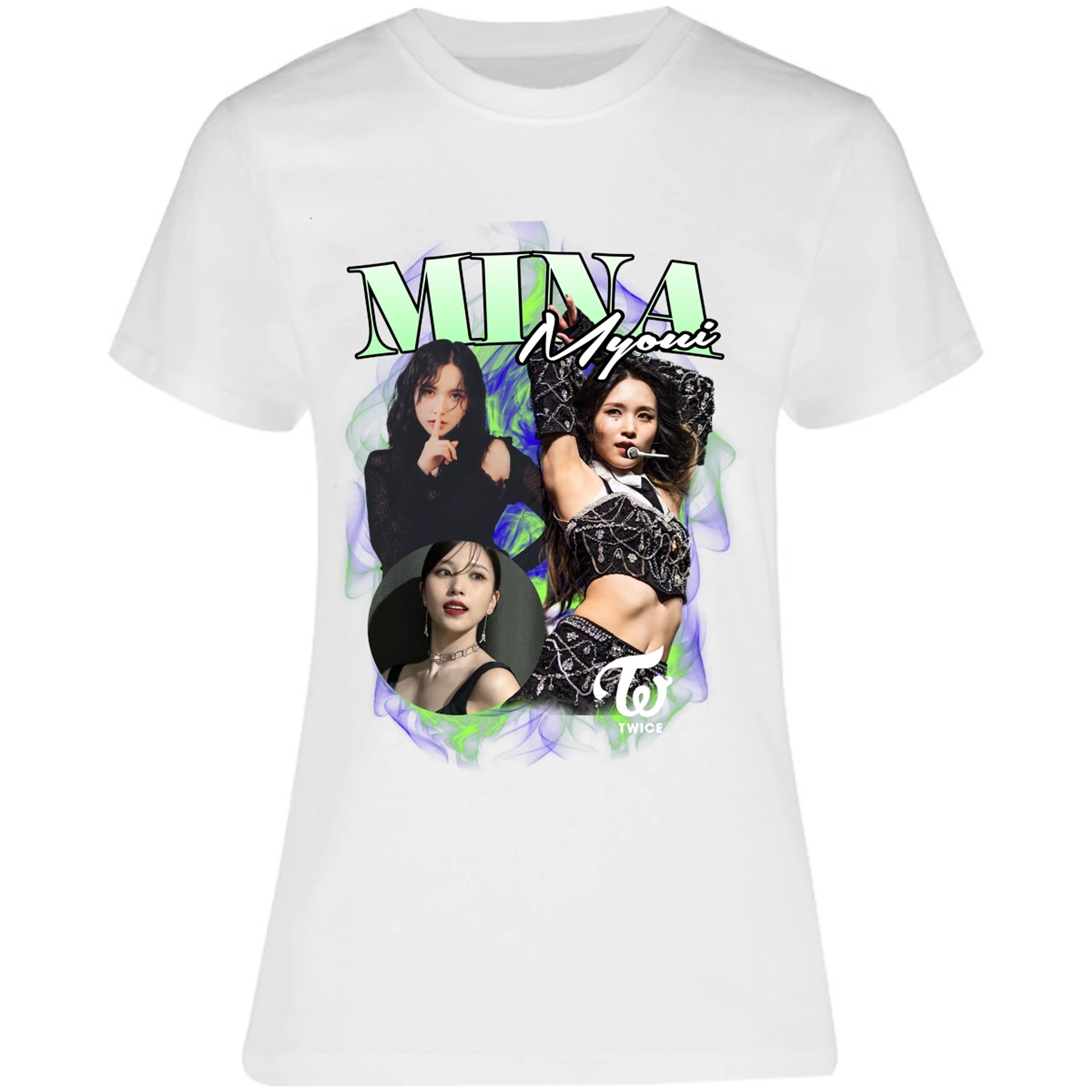 Blusa K Pop K Pop Mina Blusa para Mujer 9