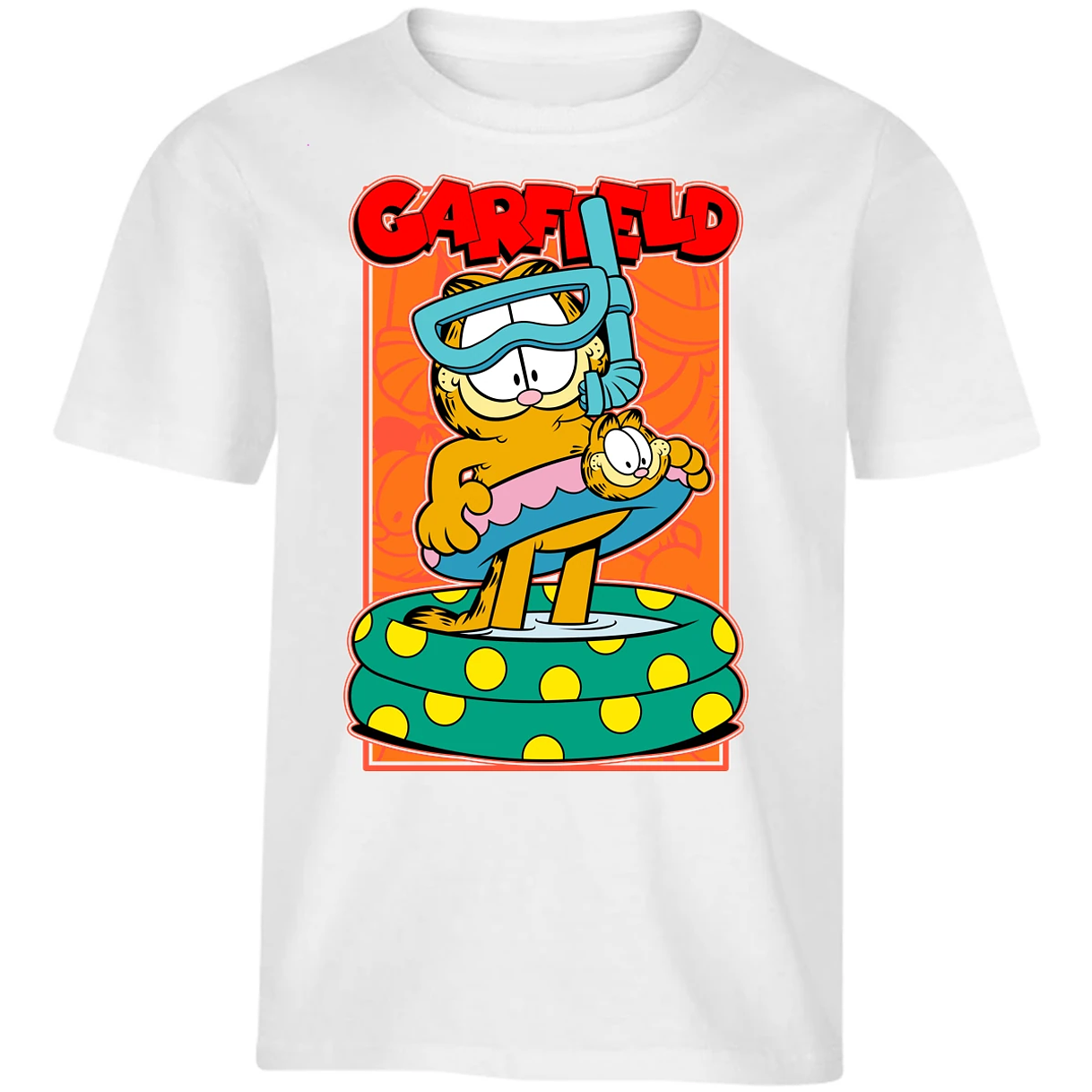 Playera Garfield Garfield Pool para Niño 14