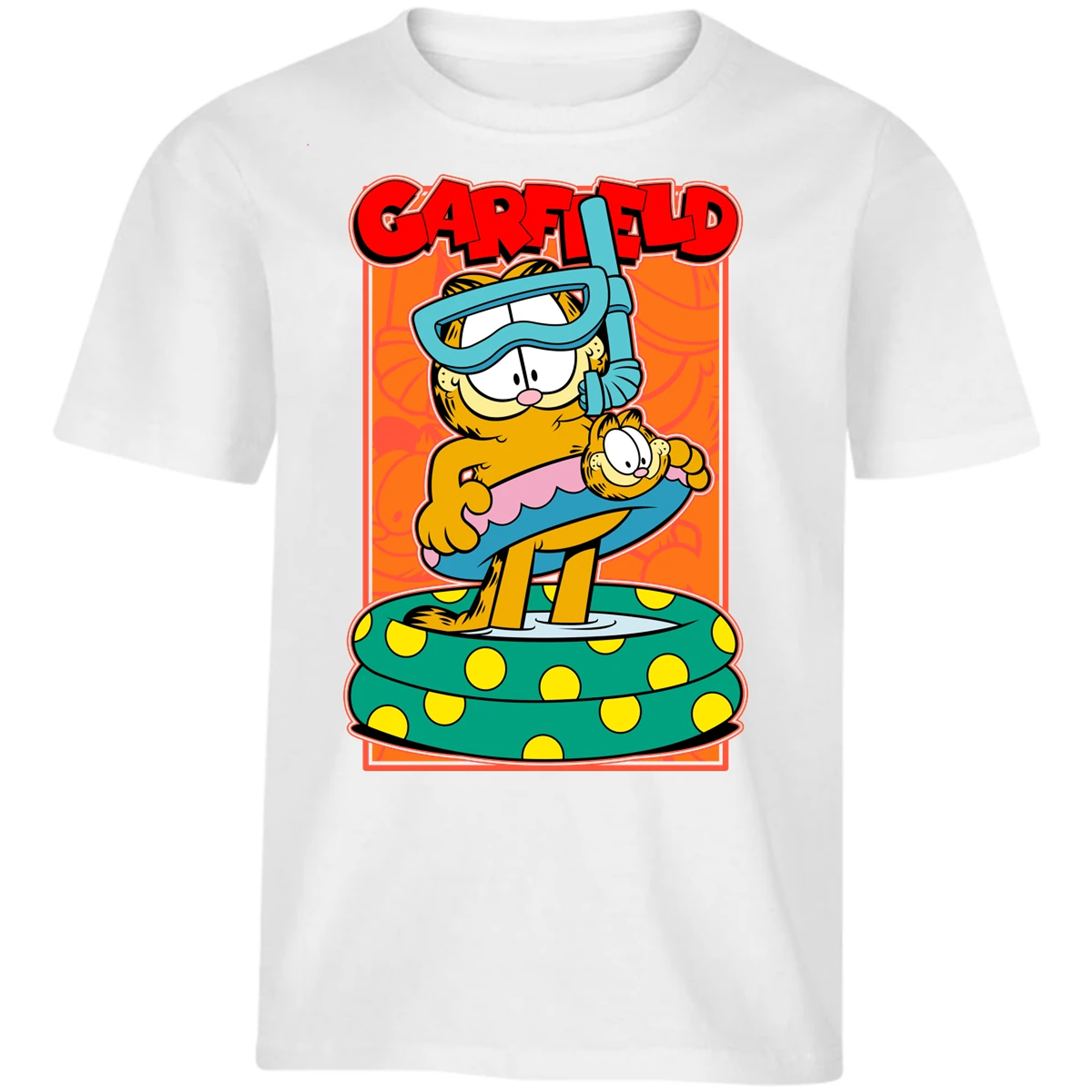 Playera Garfield Garfield Pool para Niño 14