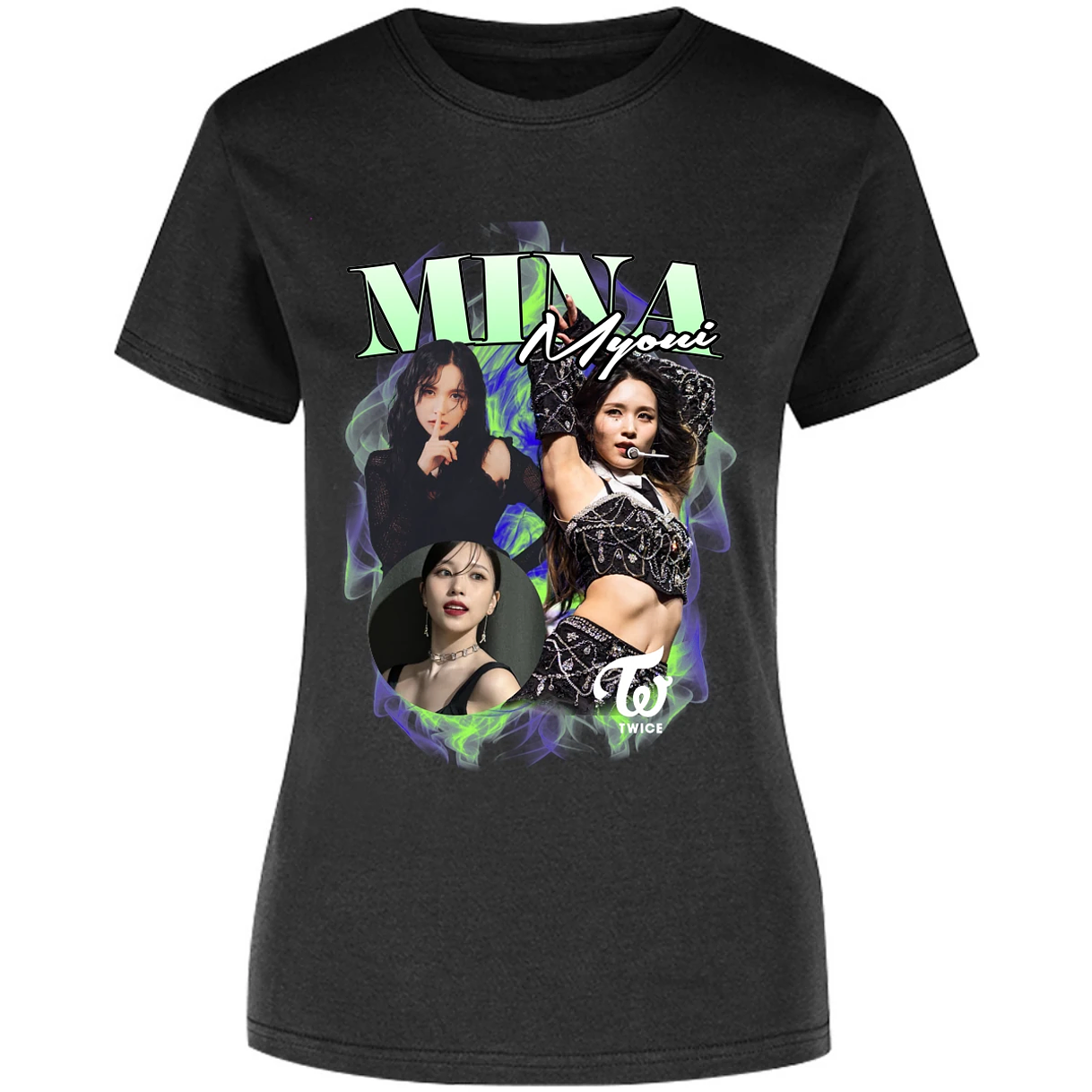 Blusa K Pop K Pop Mina Blusa para Mujer 13