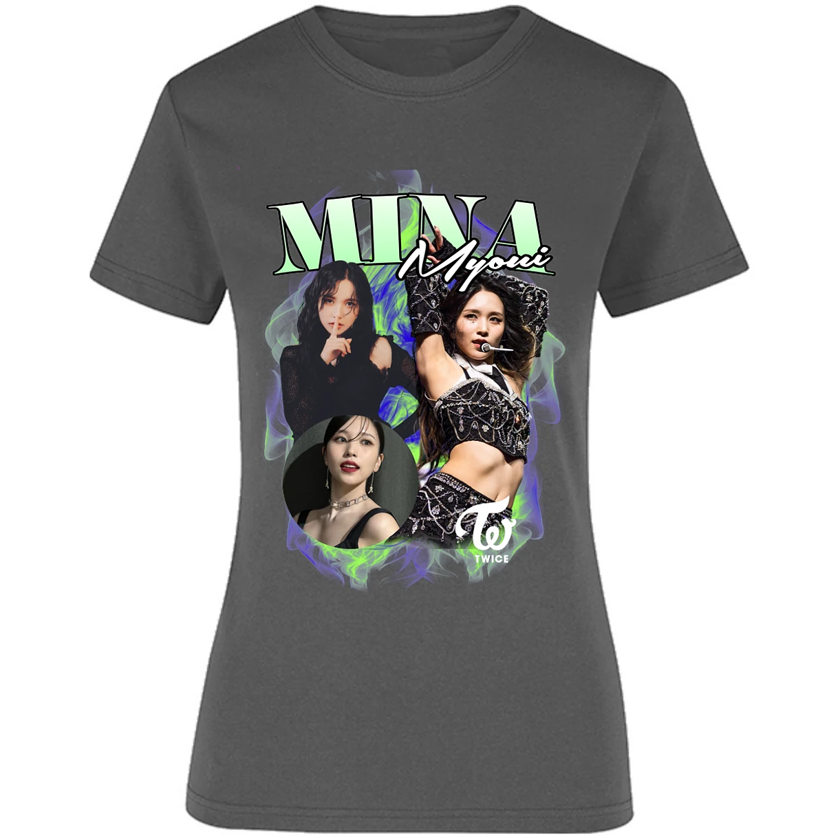 Blusa K Pop K Pop Mina Blusa para Mujer 4