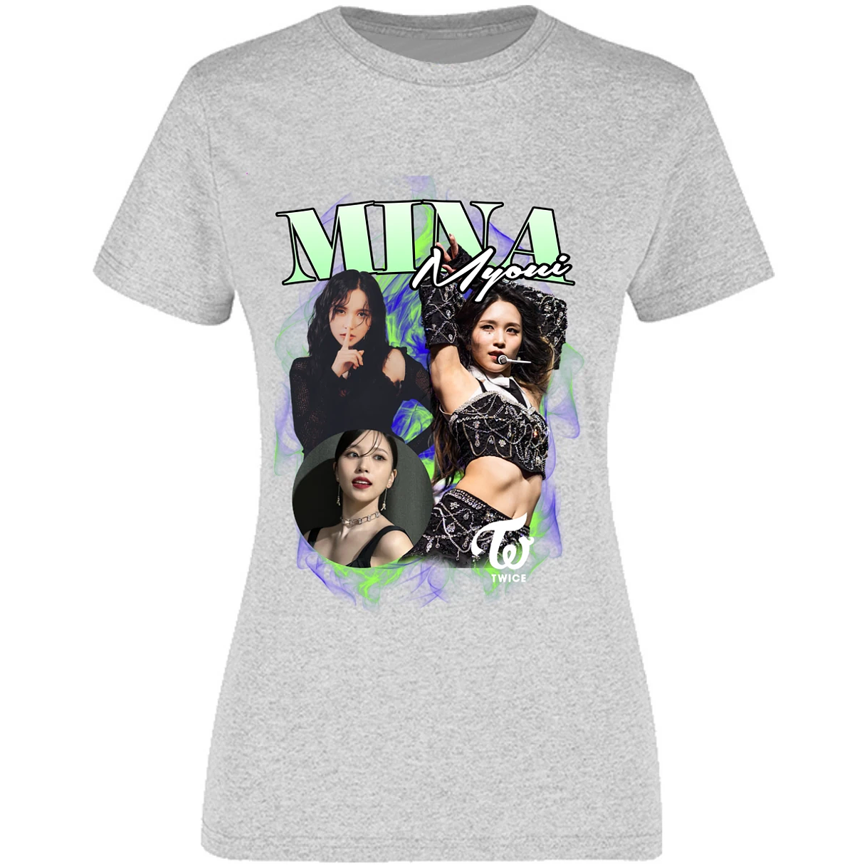 Blusa K Pop K Pop Mina Blusa para Mujer 16