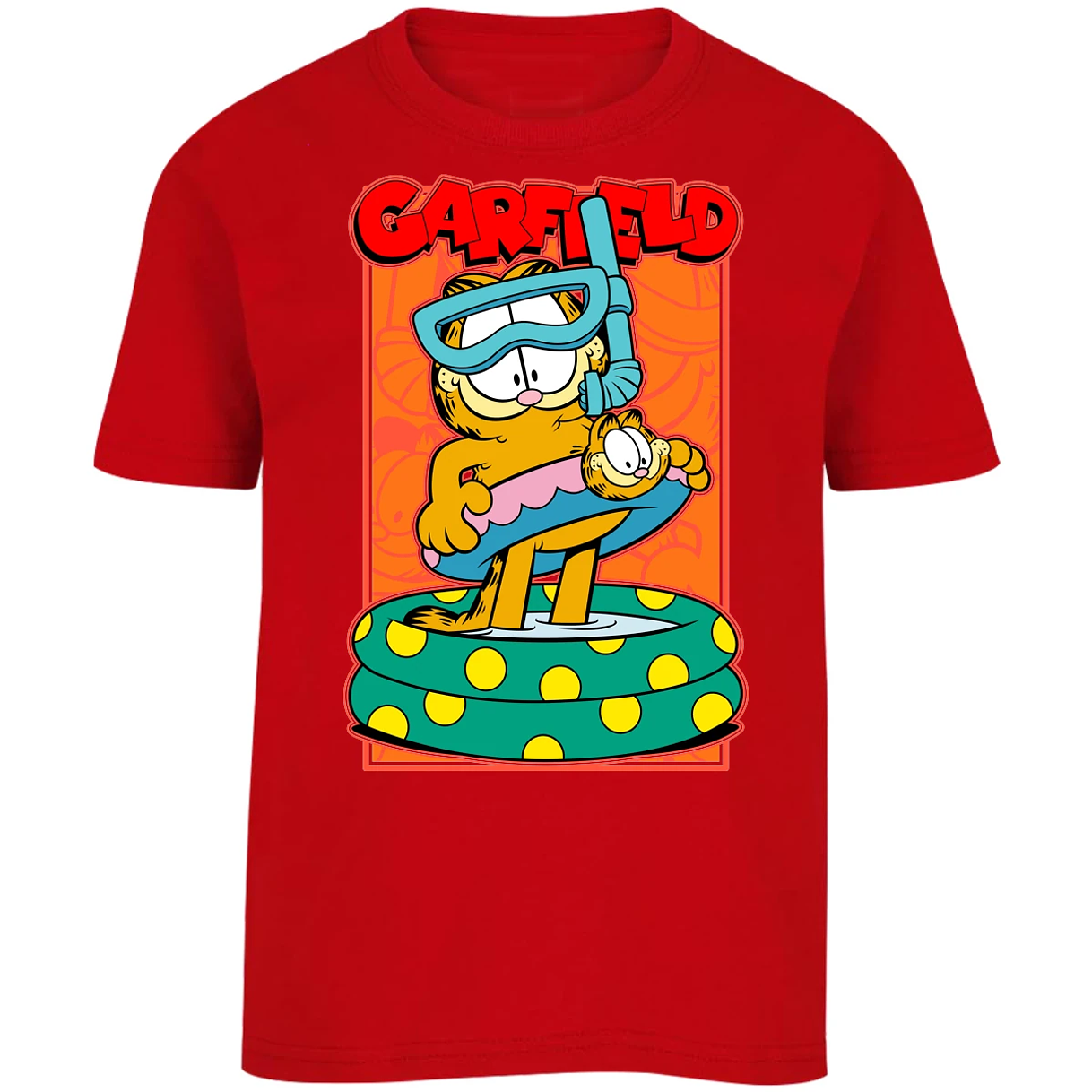 Playera Garfield Garfield Pool para Niño 13