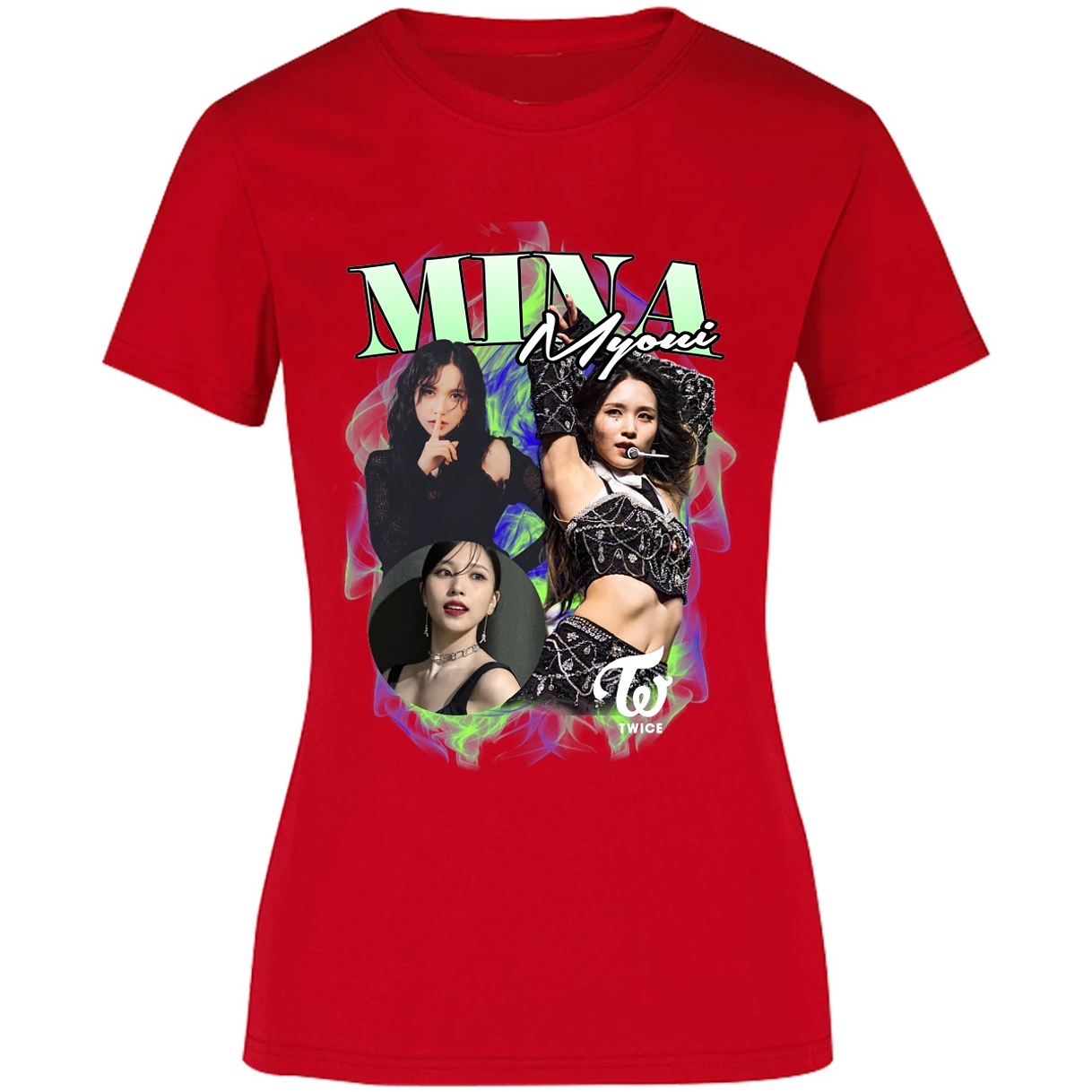 Blusa K Pop K Pop Mina Blusa para Mujer 7