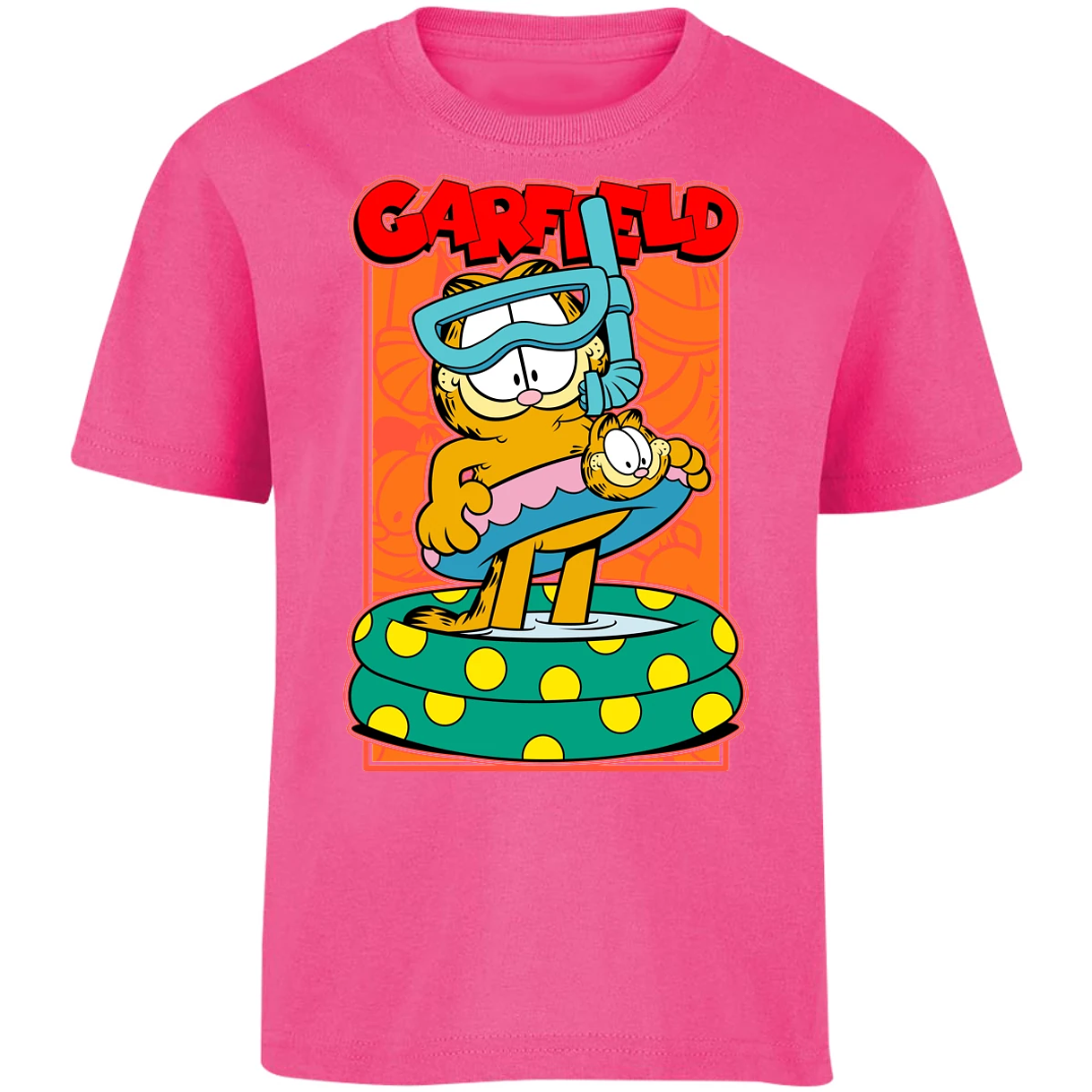 Playera Garfield Garfield Pool para Niño 7