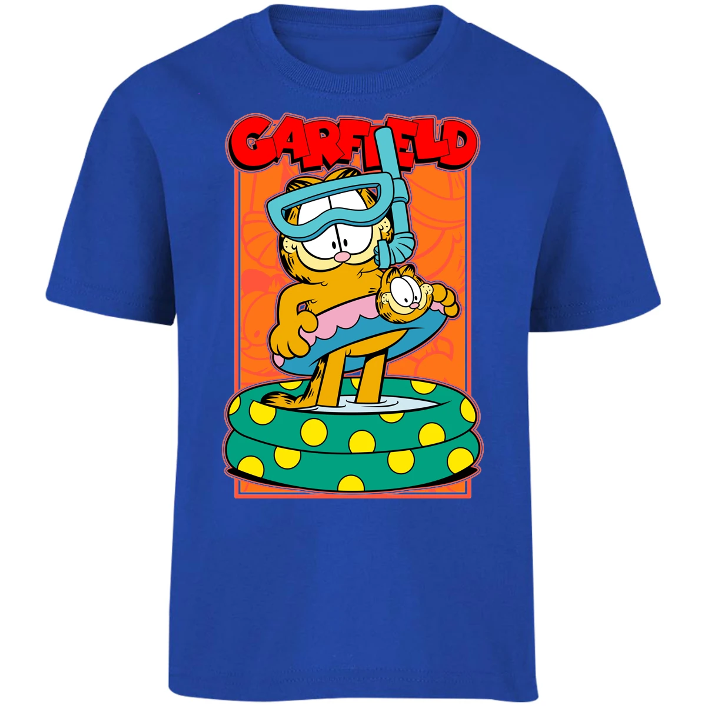 Playera Garfield Garfield Pool para Niño 9