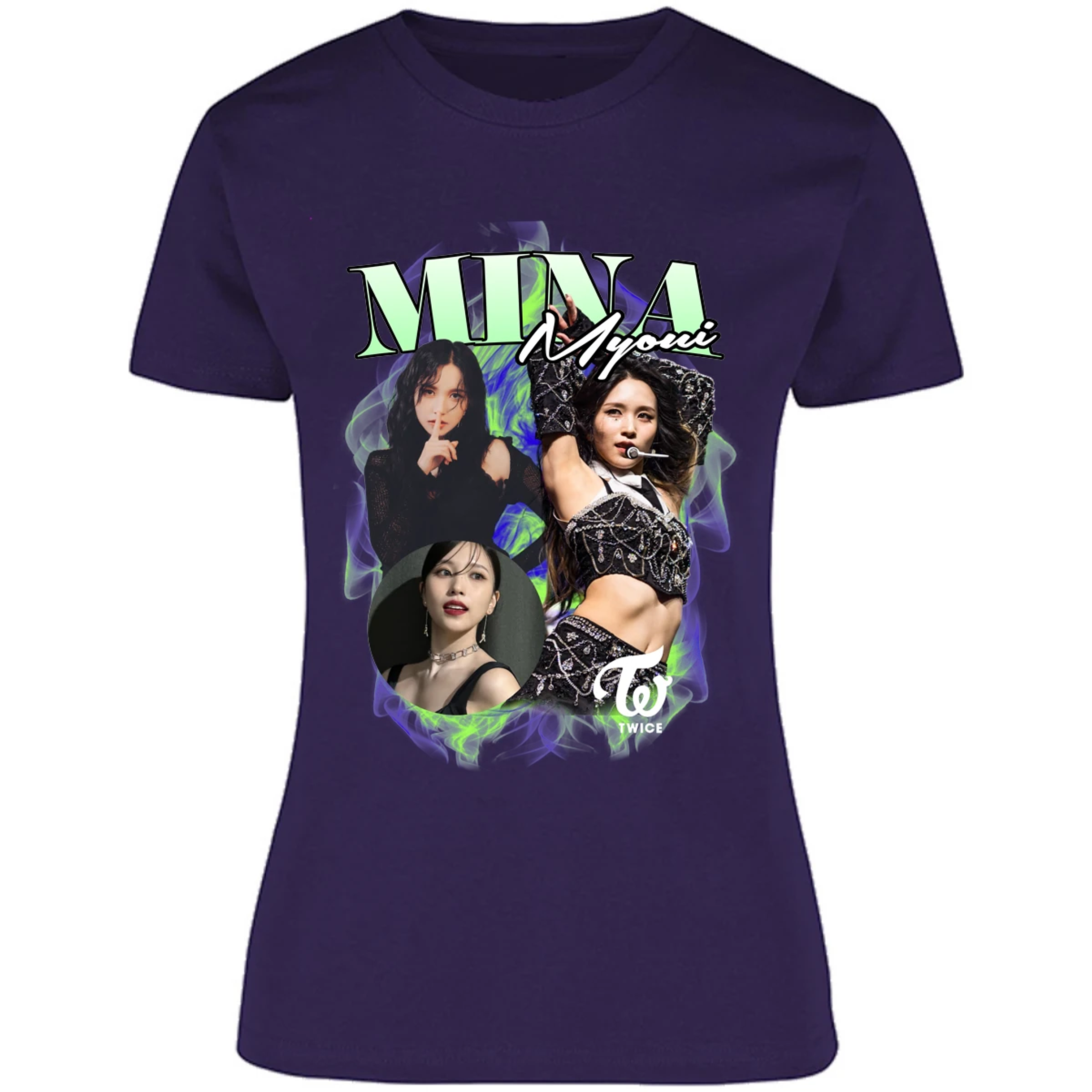 Blusa K Pop K Pop Mina Blusa para Mujer 1