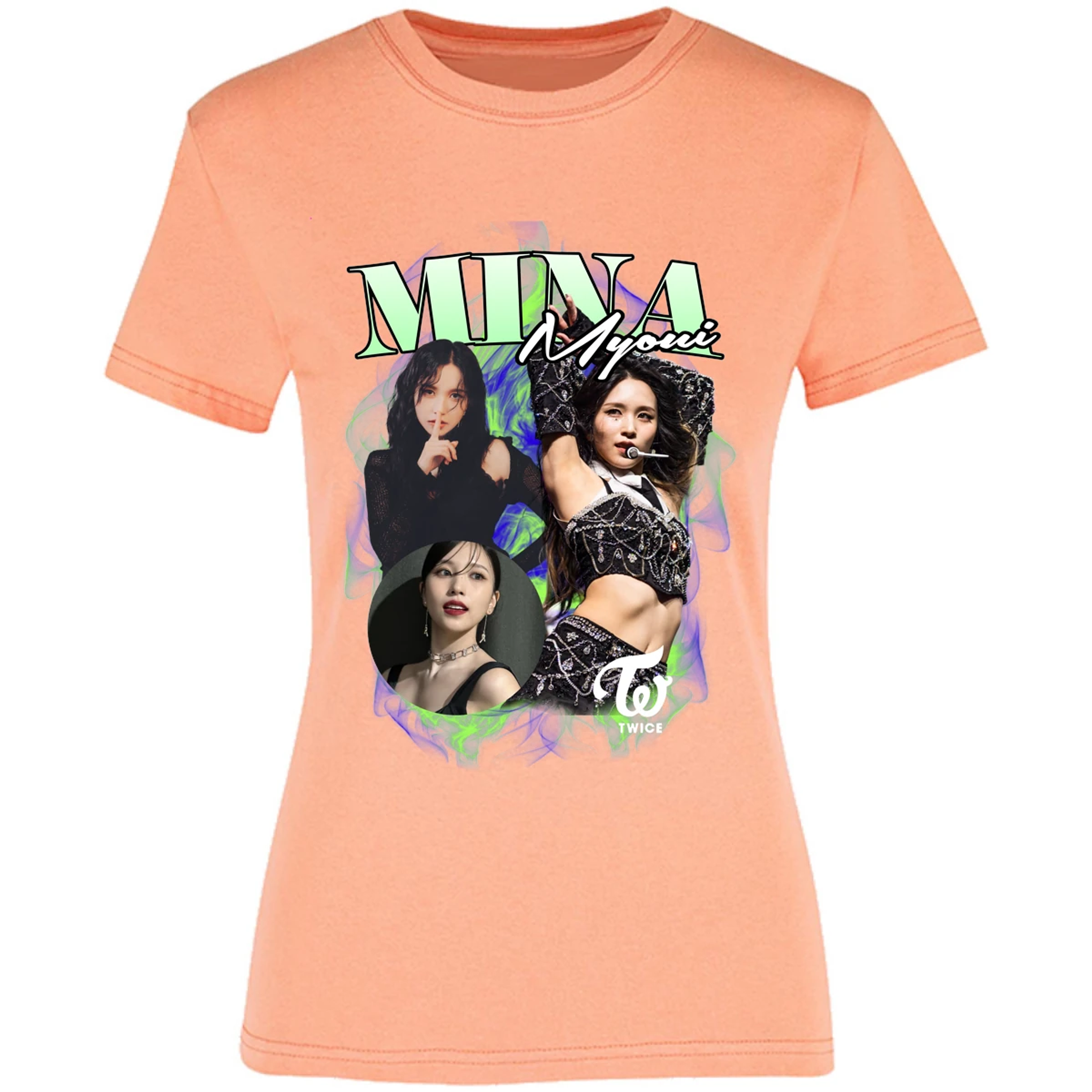 Blusa K Pop K Pop Mina Blusa para Mujer 2