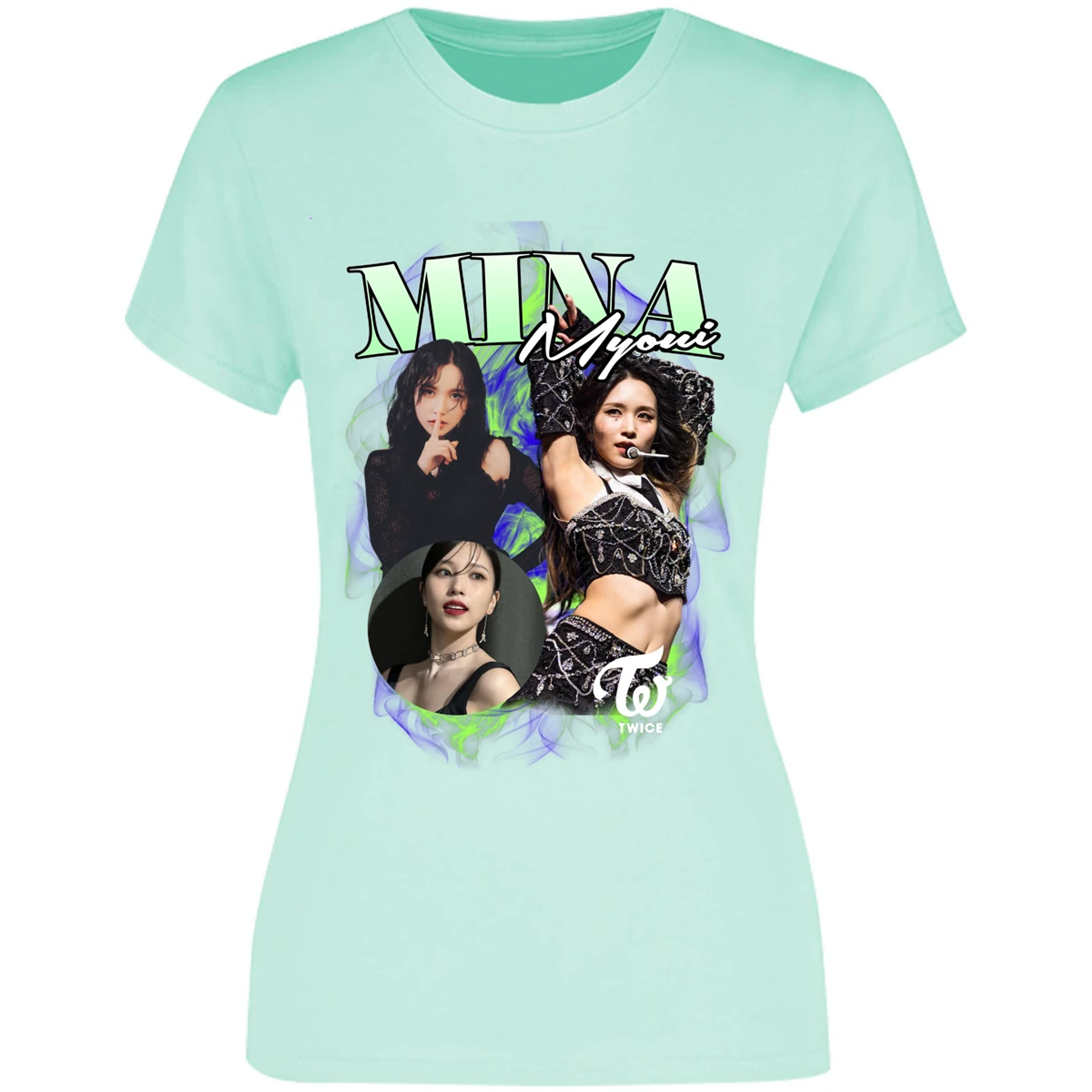 Blusa K Pop K Pop Mina Blusa para Mujer 5