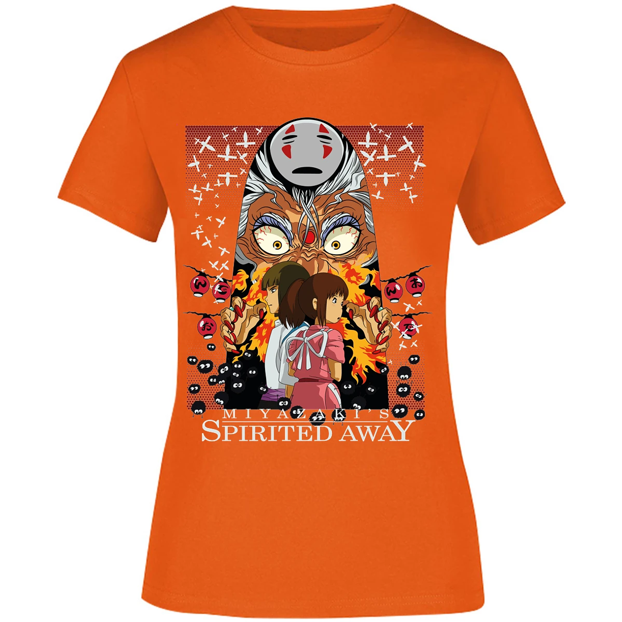 Blusa Ghibli Spirited Away Anime Blusa para Mujer 4