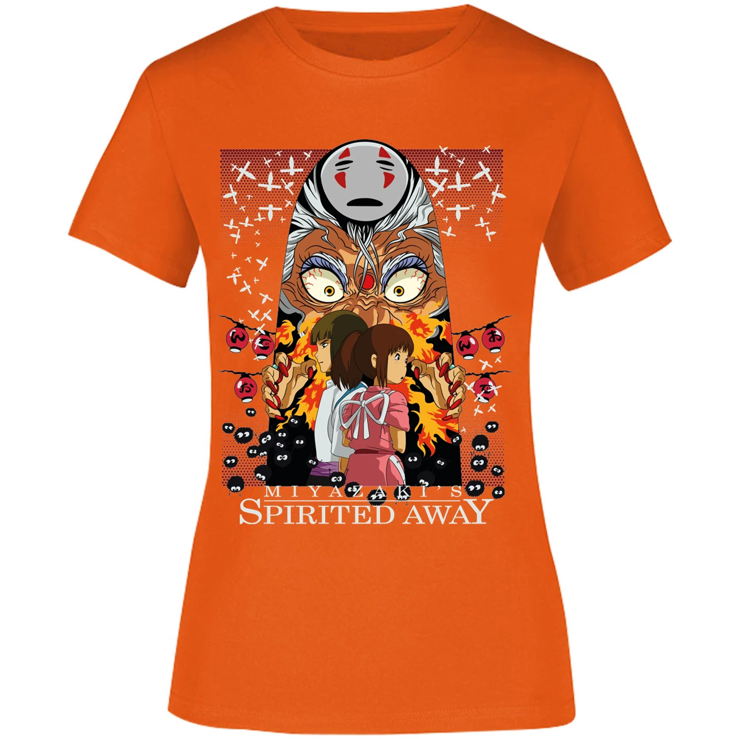 Blusa Ghibli Spirited Away Anime Blusa para Mujer 4