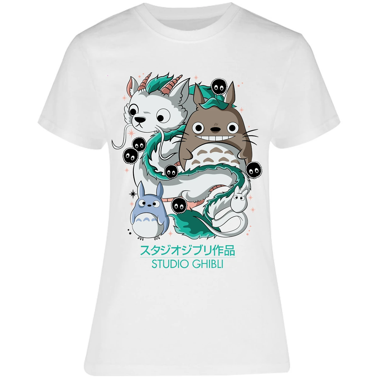 Blusa Ghibli Studio Ghibli Anime Blusa para Mujer 7