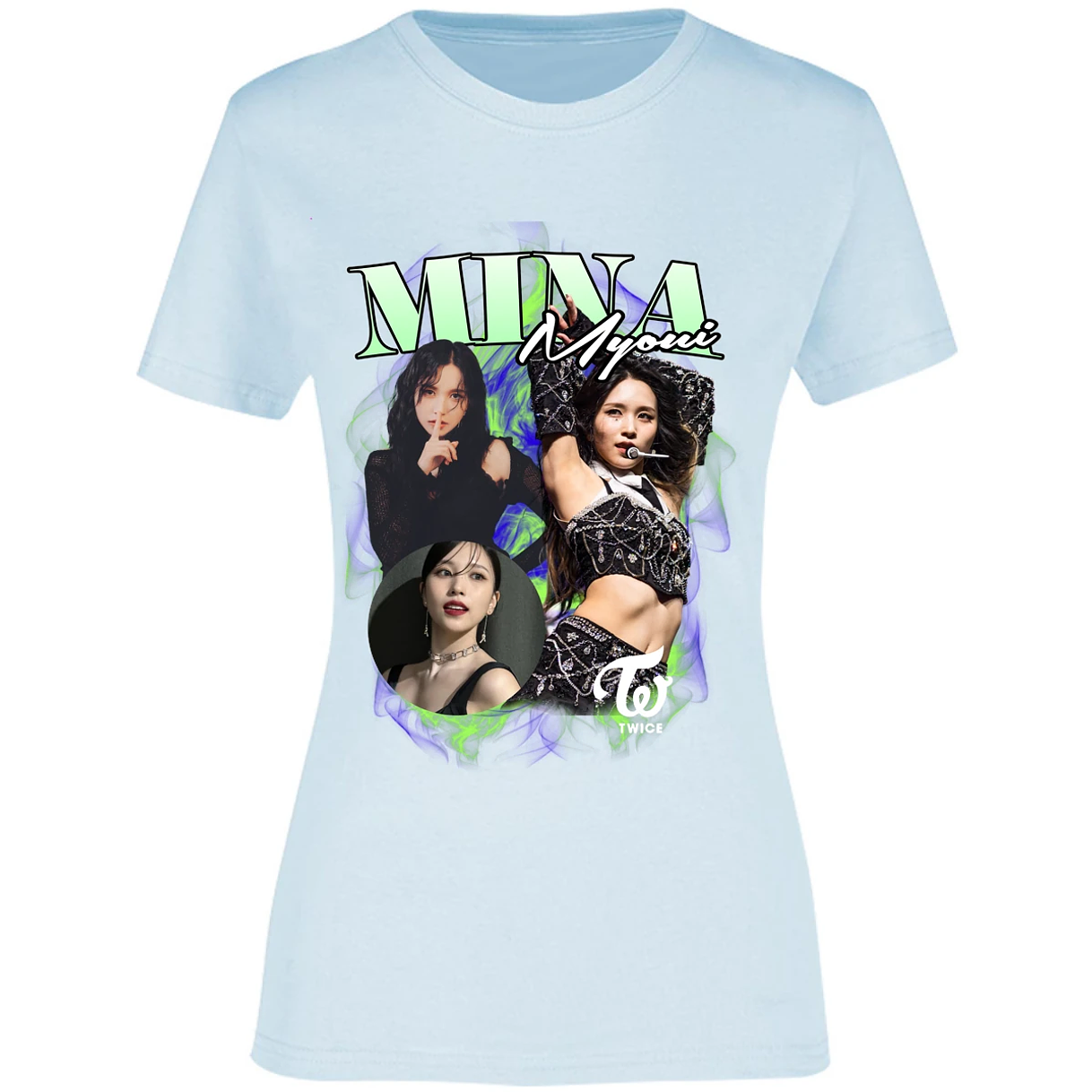 Blusa K Pop K Pop Mina Blusa para Mujer 12