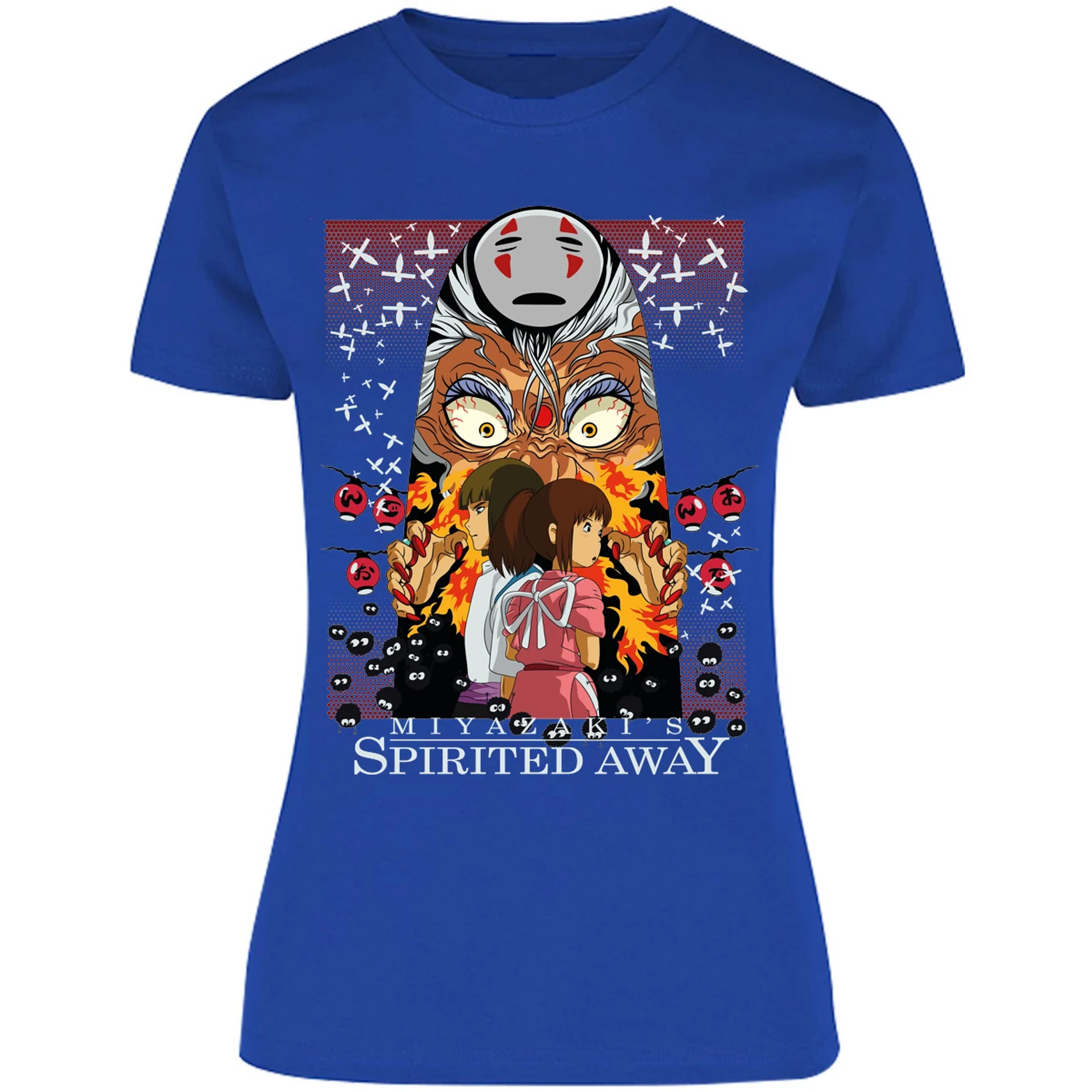 Blusa Ghibli Spirited Away Anime Blusa para Mujer 11