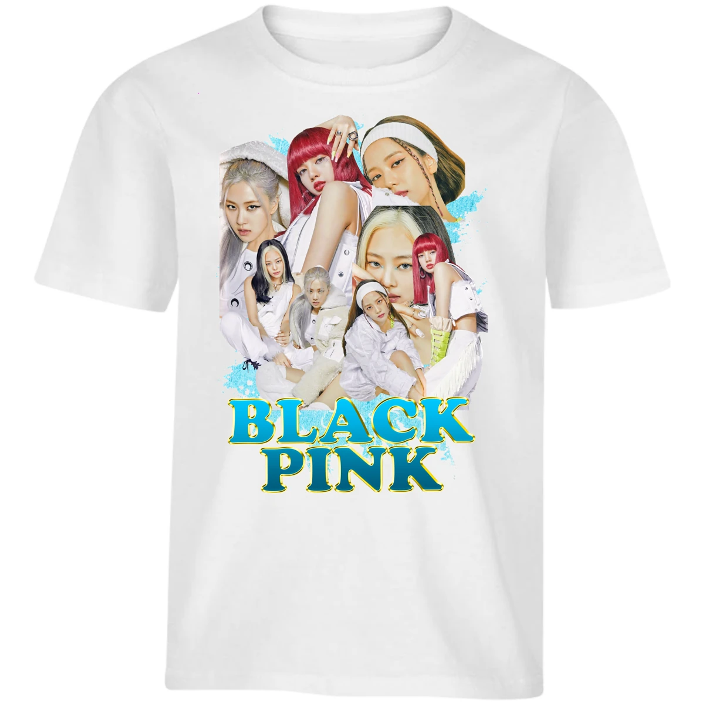 Playera K Pop Black Pink para Niño 3