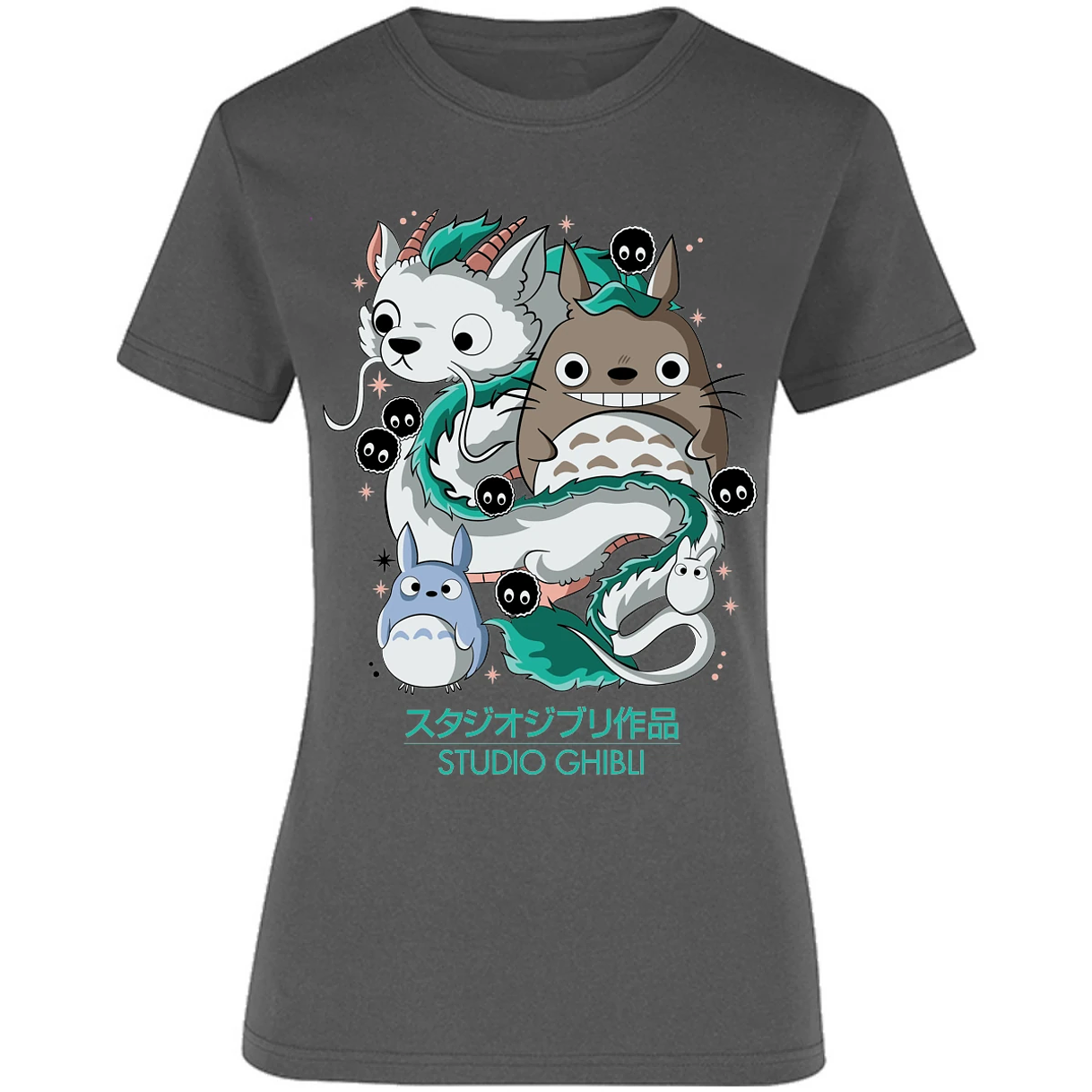 Blusa Ghibli Studio Ghibli Anime Blusa para Mujer 5