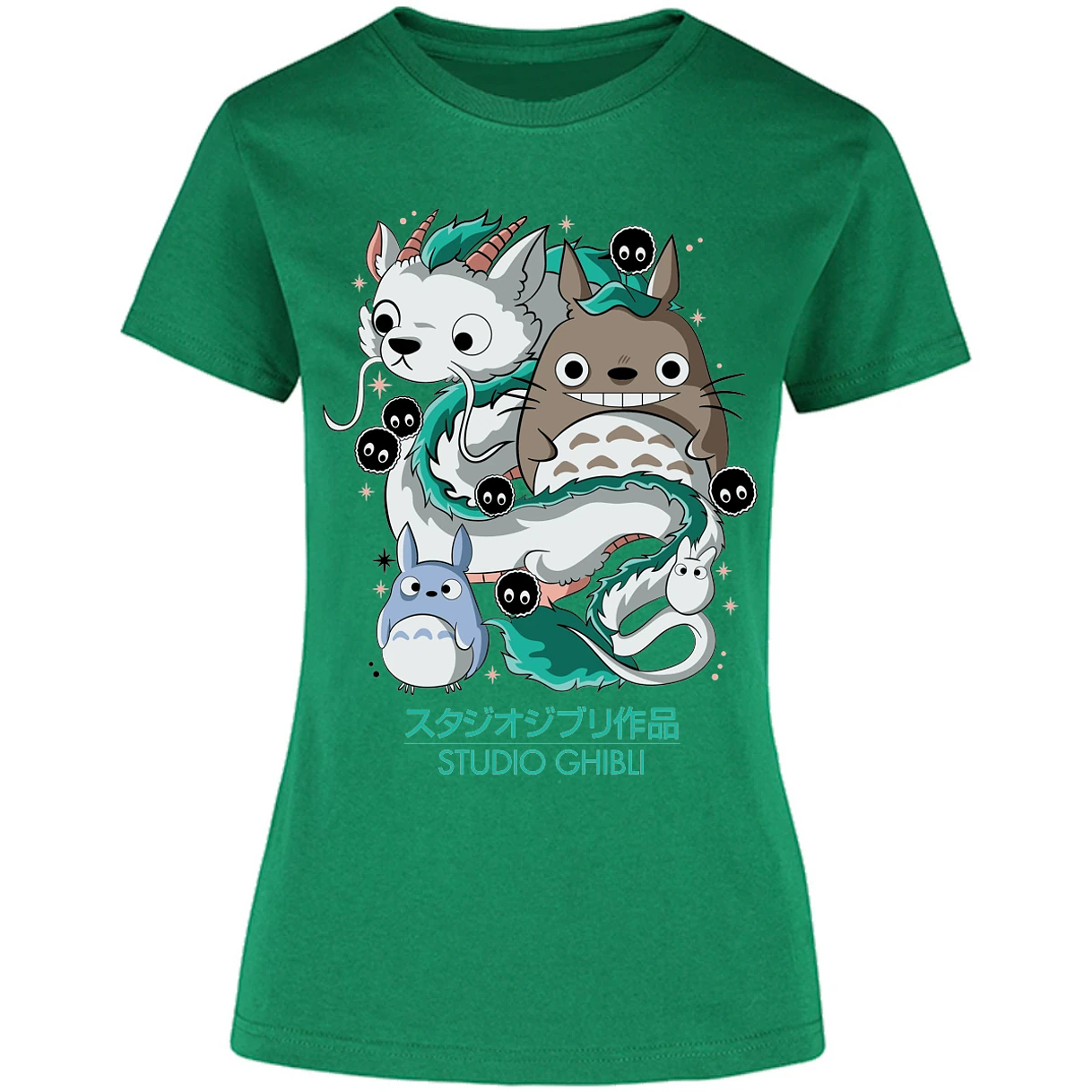 Blusa Ghibli Studio Ghibli Anime Blusa para Mujer 16