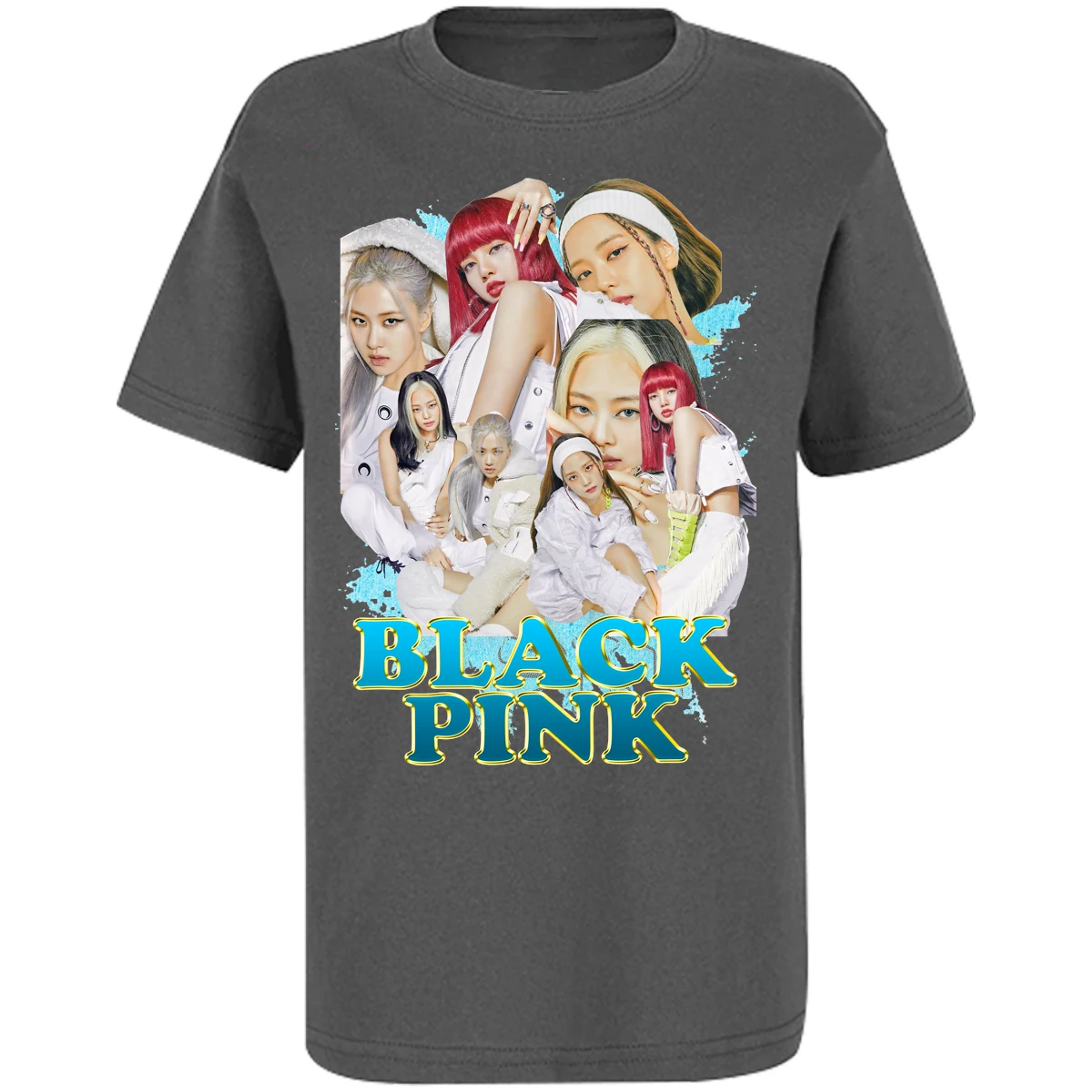 Playera K Pop Black Pink para Niño 2
