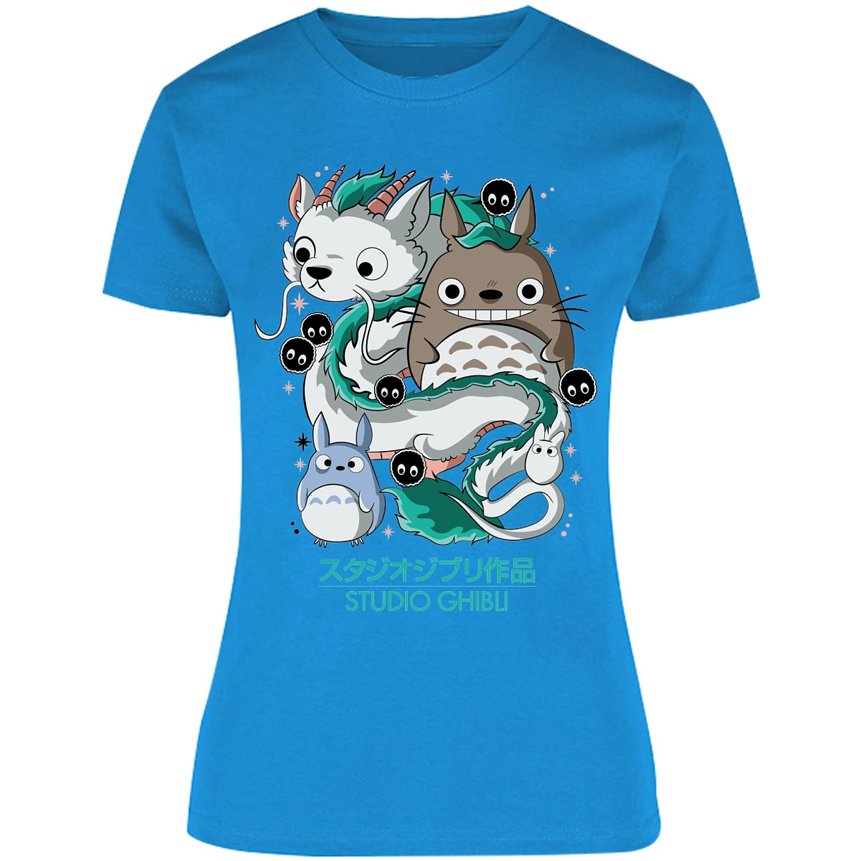Blusa Ghibli Studio Ghibli Anime Blusa para Mujer 4