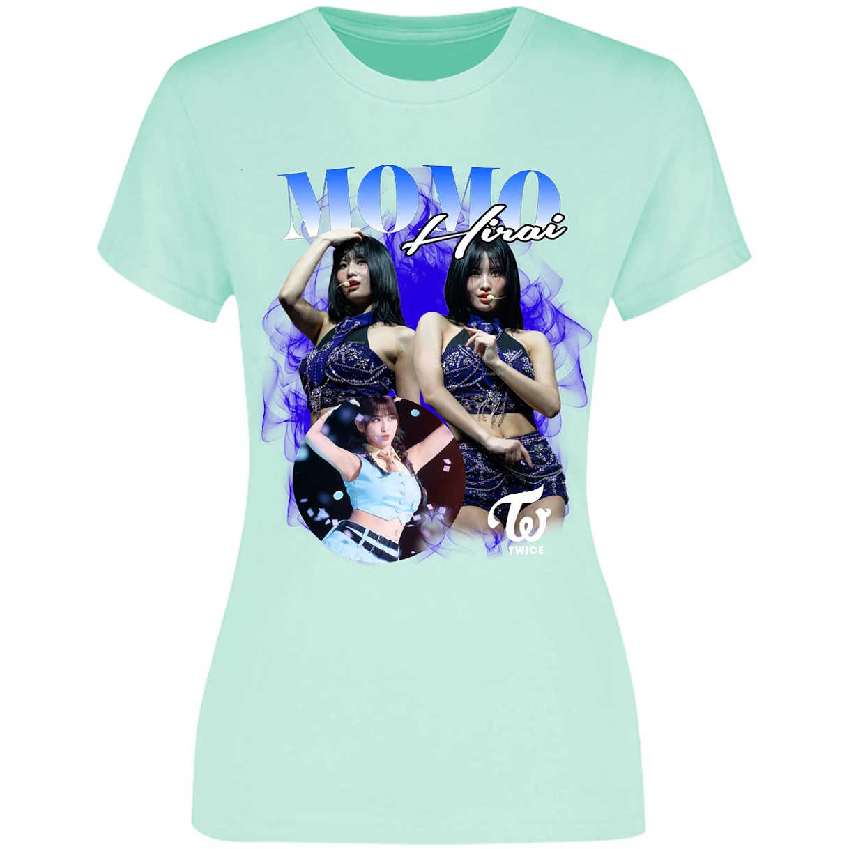 Blusa K Pop K Pop Momo Blusa para Mujer 10
